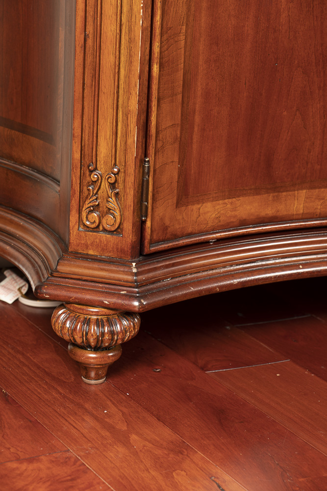 Regency Style "Manchester" Marble Top Buffet by Domain, 21st Century