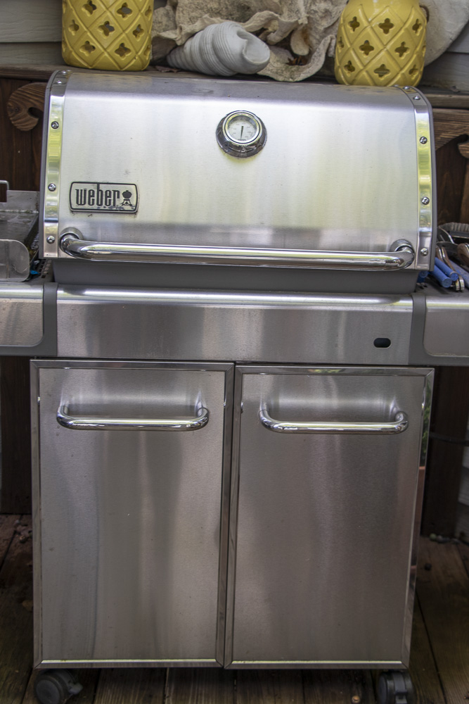 Weber Genesis Stainless Steel Propane Gas Grill