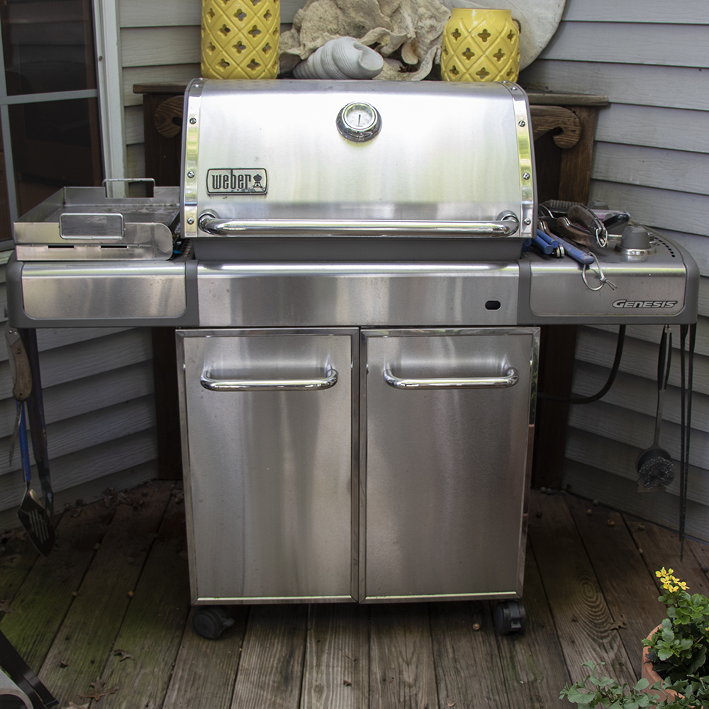 Weber Genesis Stainless Steel Propane Gas Grill