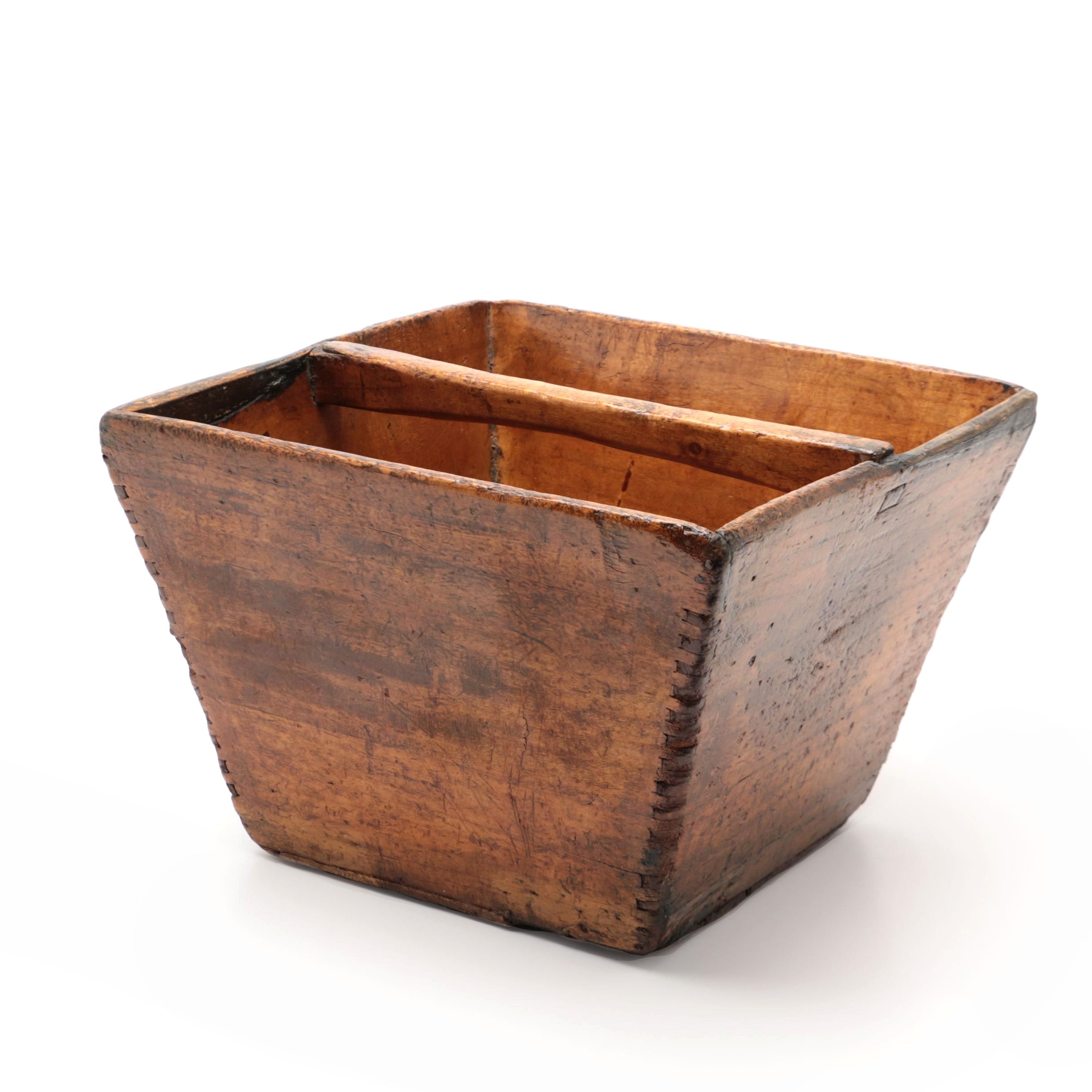 Antique Chinese Style Rice Bucket
