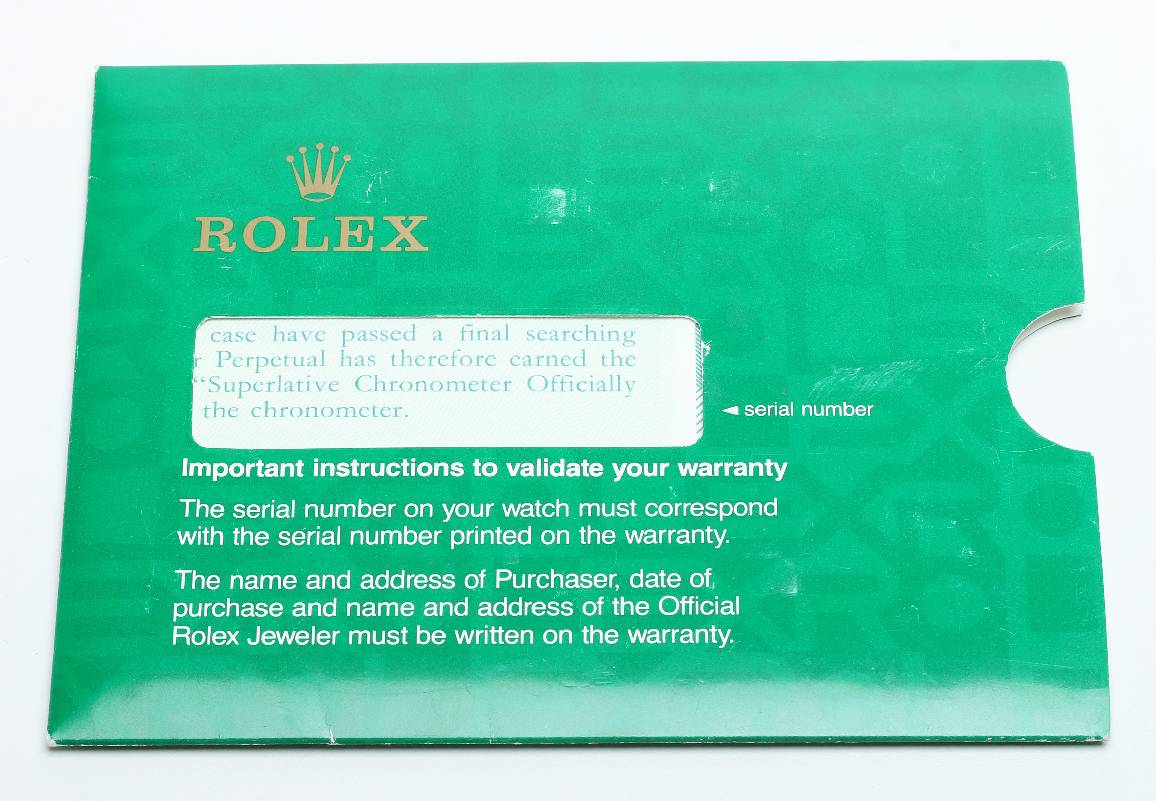 Circa 1990 Rolex President 18K Yellow Gold Diamond Automatic Watch