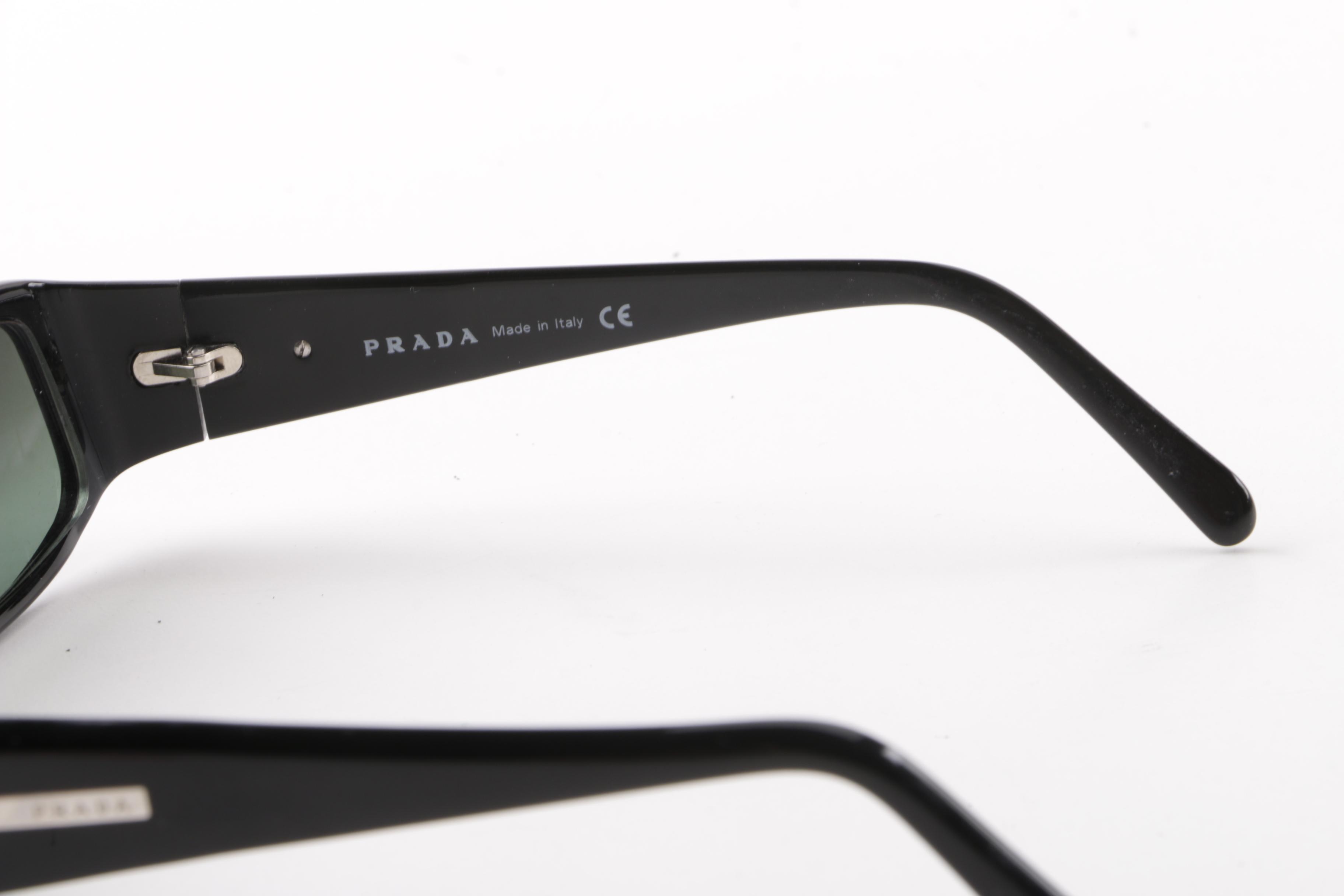 Prada SPR02E and SPR50D Sunglasses with Case