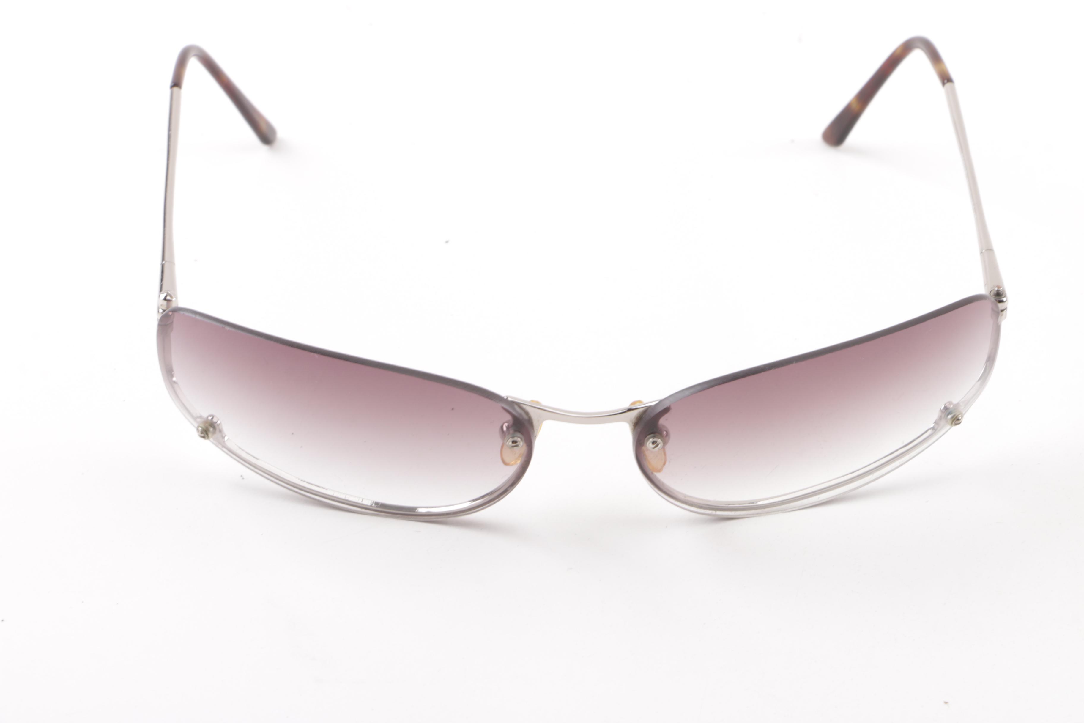 Prada SPR02E and SPR50D Sunglasses with Case