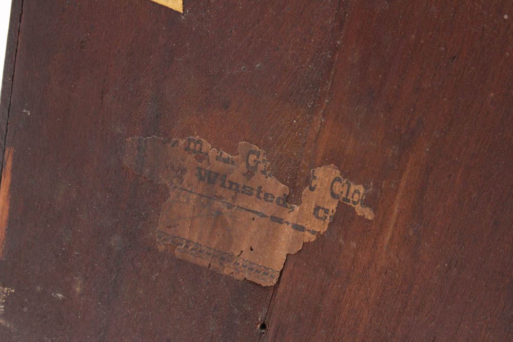 Antique William L. Gilbert “Parisian” Mantel Clock with Jenny Lind Carving