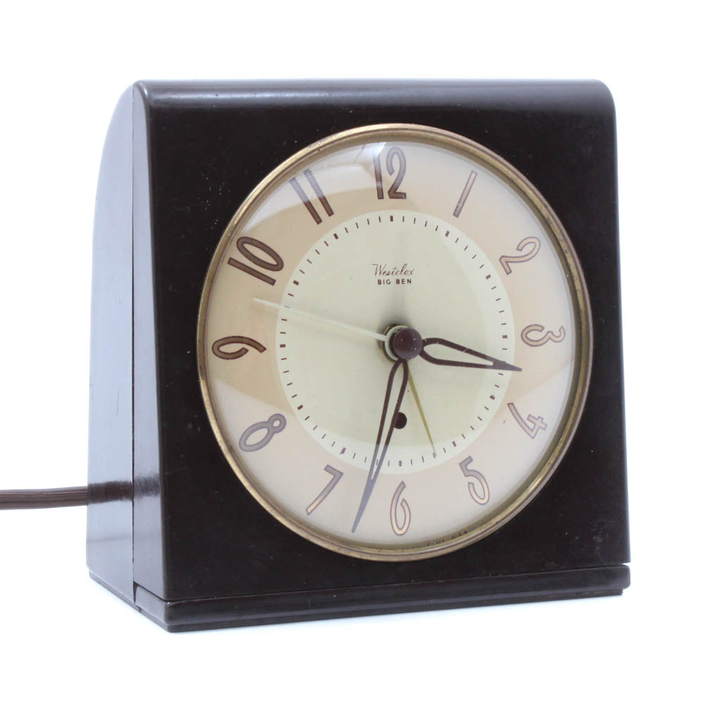 Vintage Westclox Electric Alarm Clock
