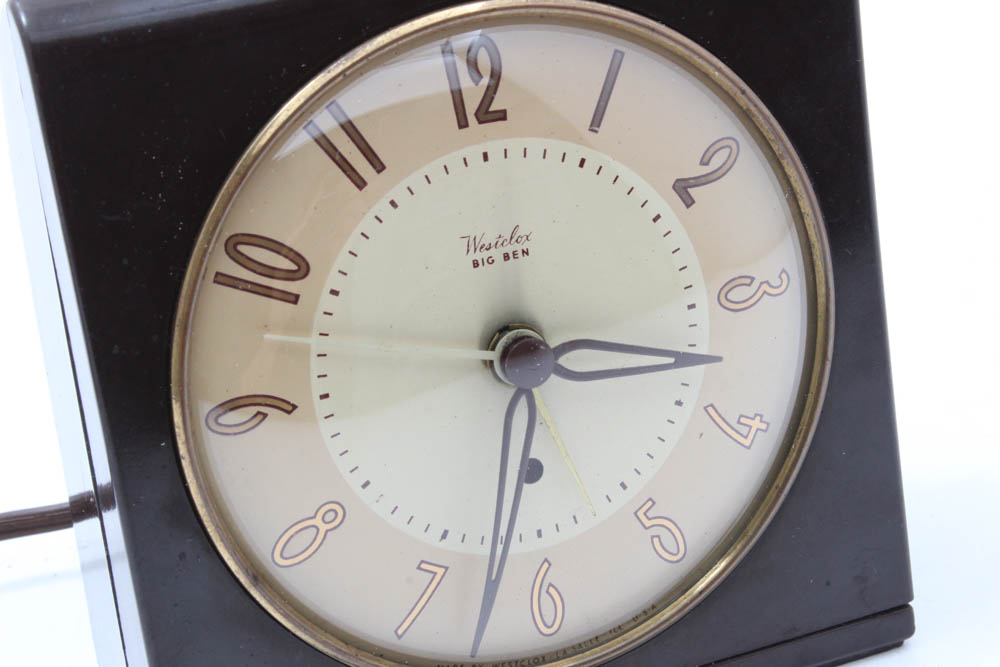 Vintage Westclox Electric Alarm Clock