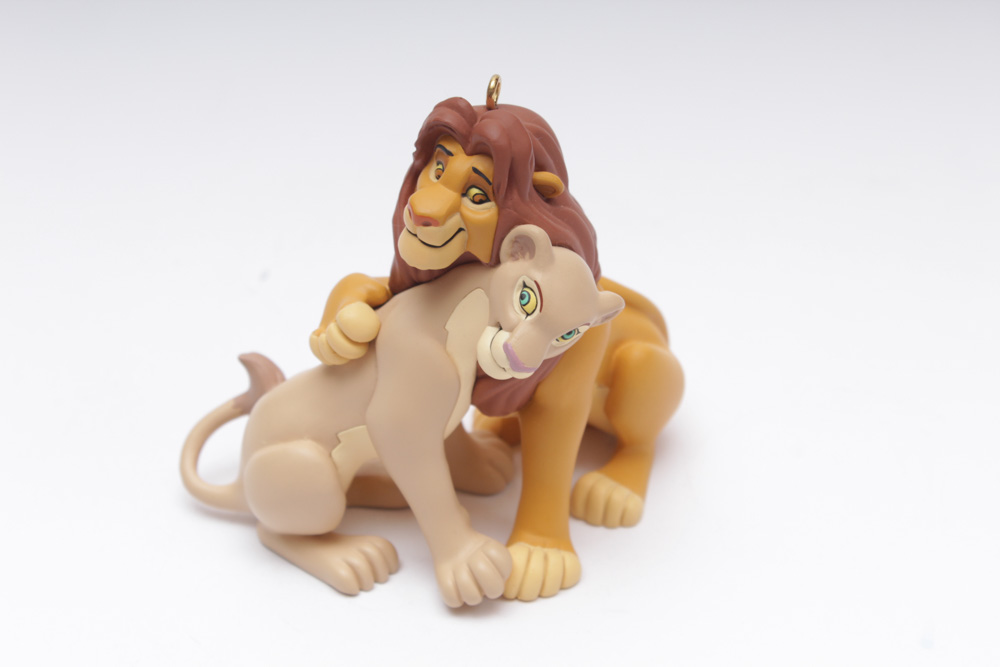 Hallmark Disney Ornaments with "Disney Snowflake Miniatures"