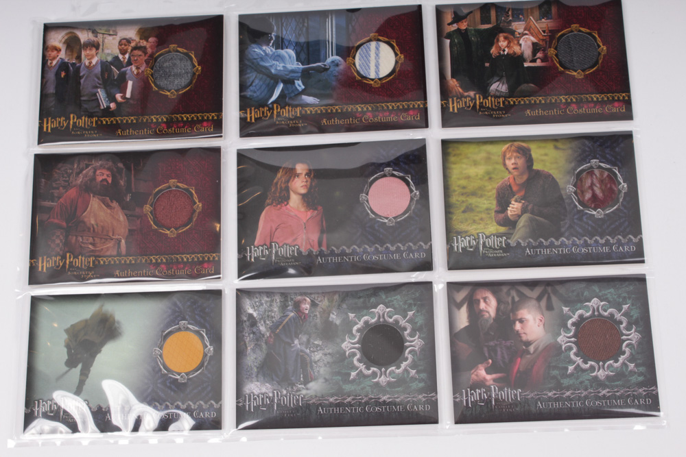 "Harry Potter" Authentic Costume Cards