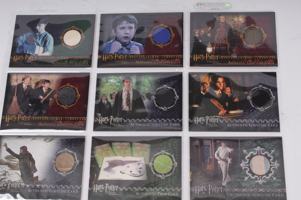 "Harry Potter" Authentic Costume Cards