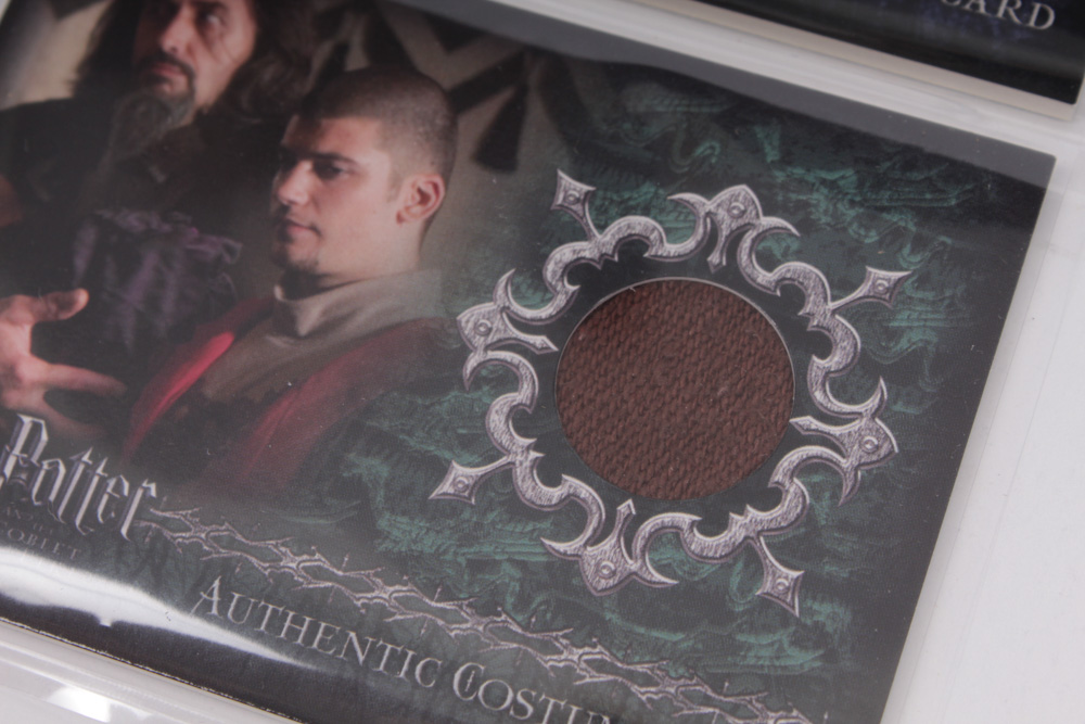 "Harry Potter" Authentic Costume Cards