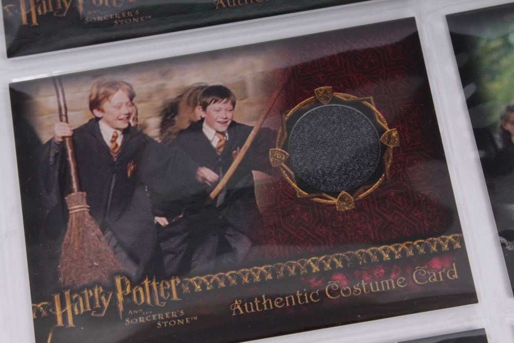 "Harry Potter" Authentic Costume Cards