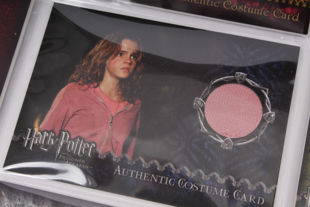 "Harry Potter" Authentic Costume Cards