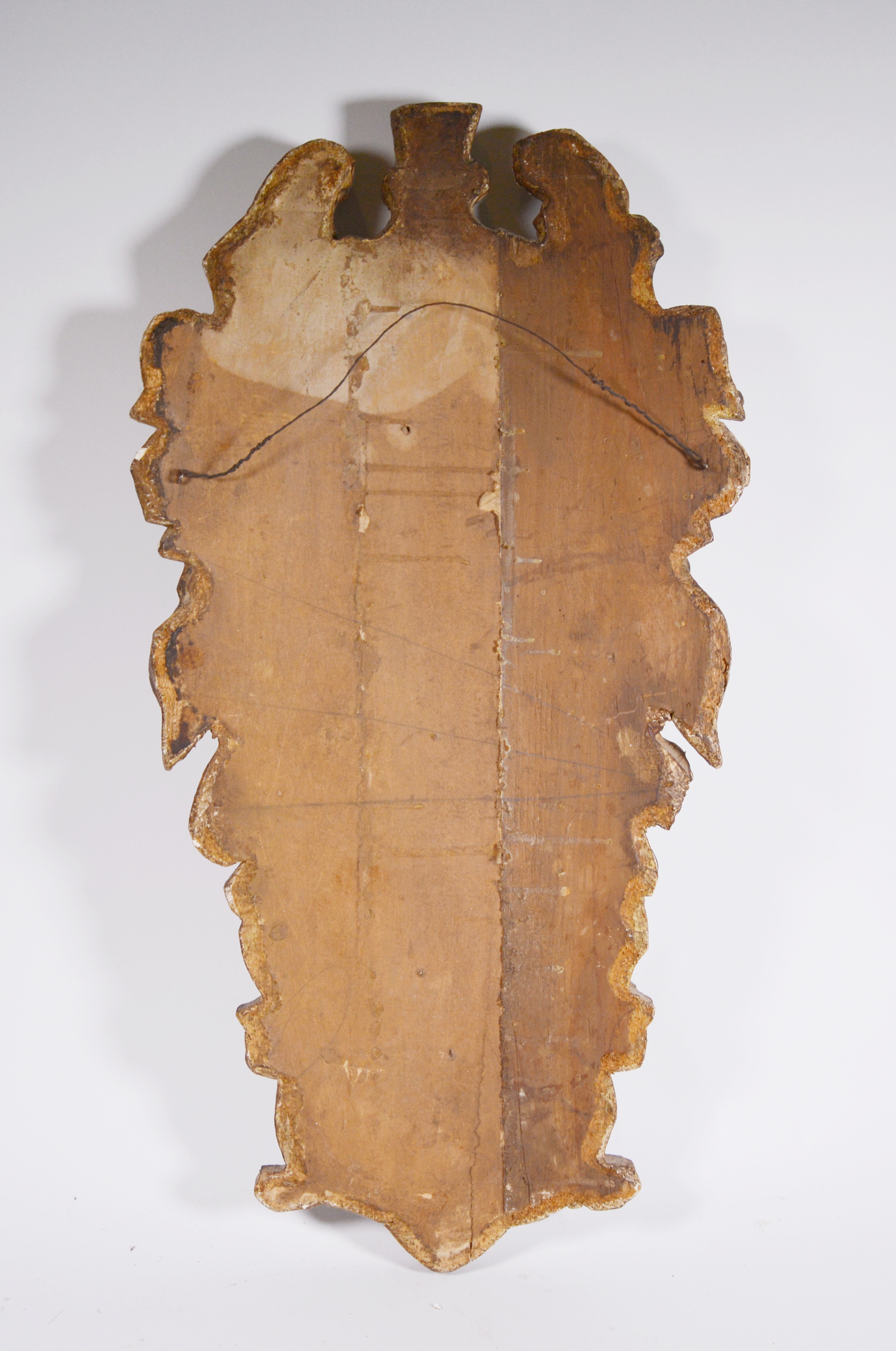 Italianate Gilt Gesso and Wood Wall Mirror