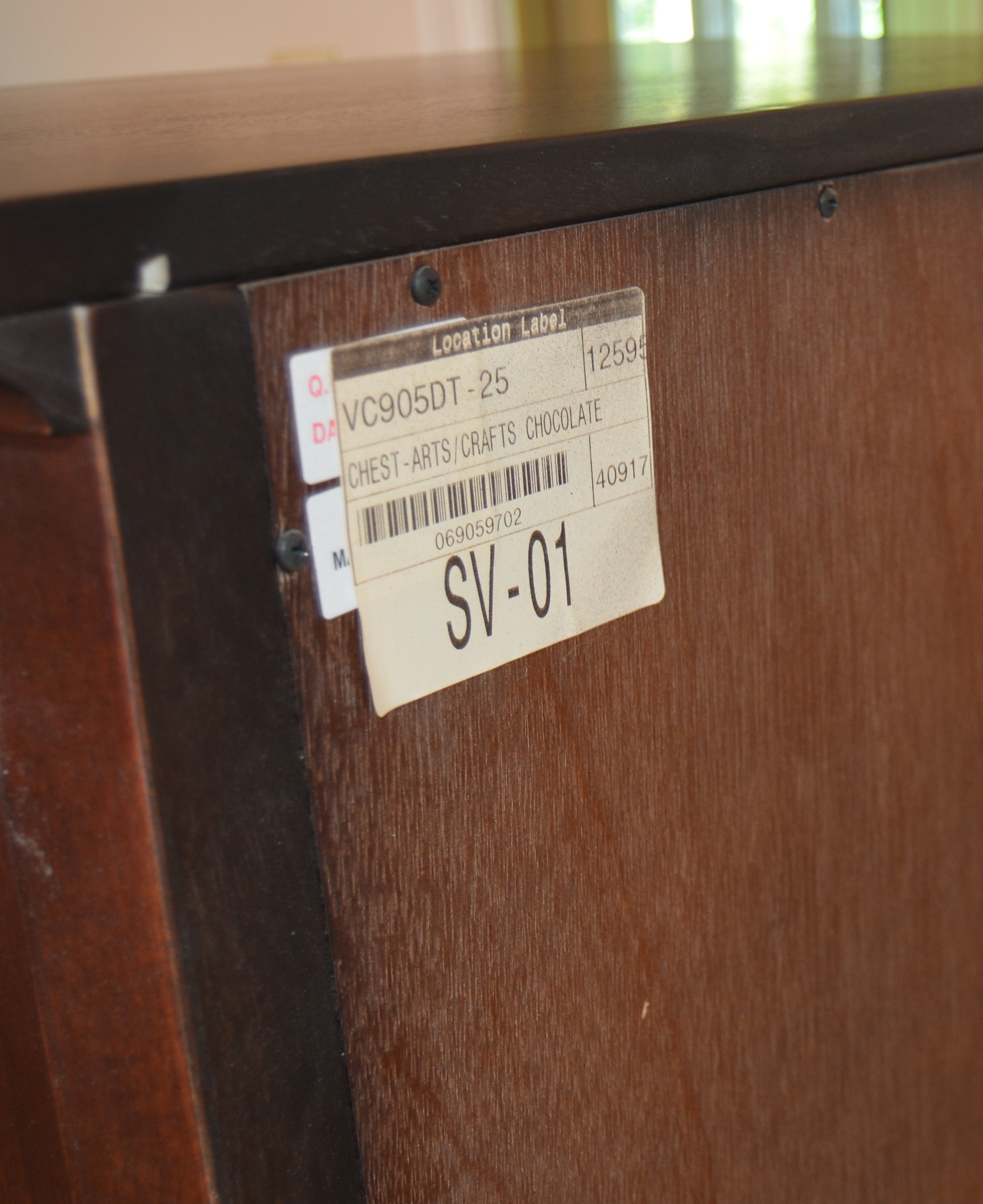 Mission Style Birch Chest of Drawers by American Signature, Late 20th Century