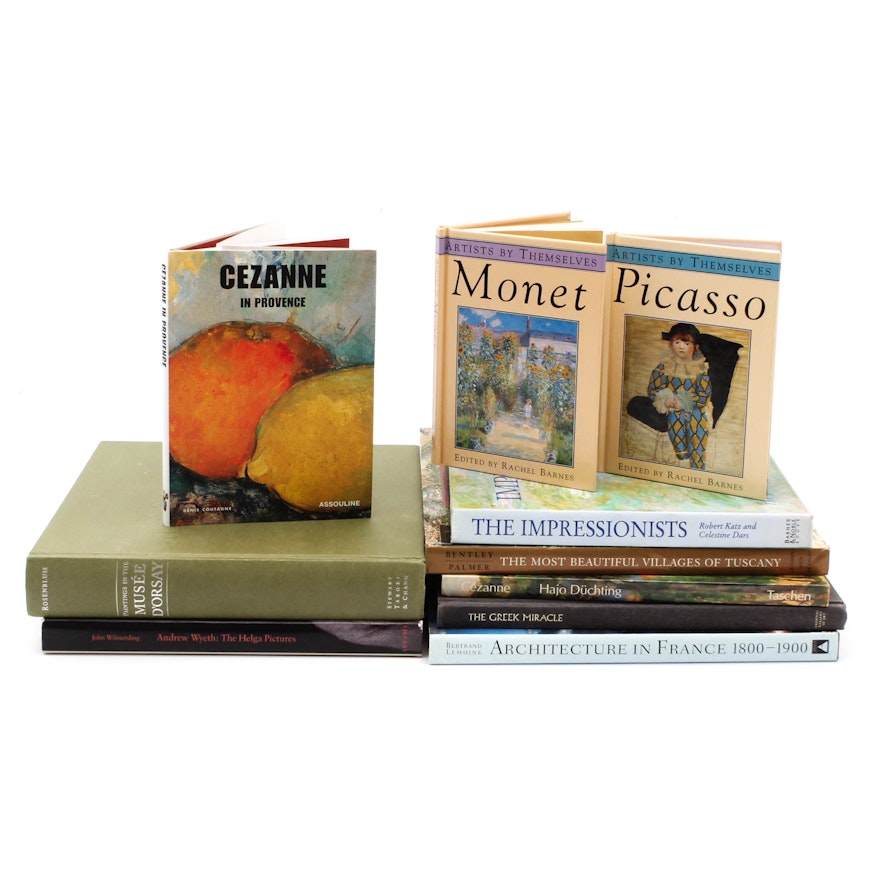 Art Books Including "The Helga Pictures" & "Paintings in the Musee D'Orsay"