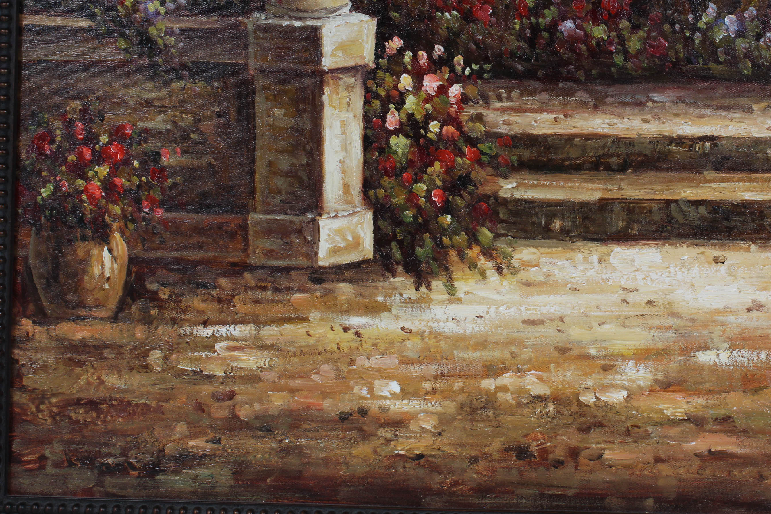 G. Dorian Oil Painting of Vineyard