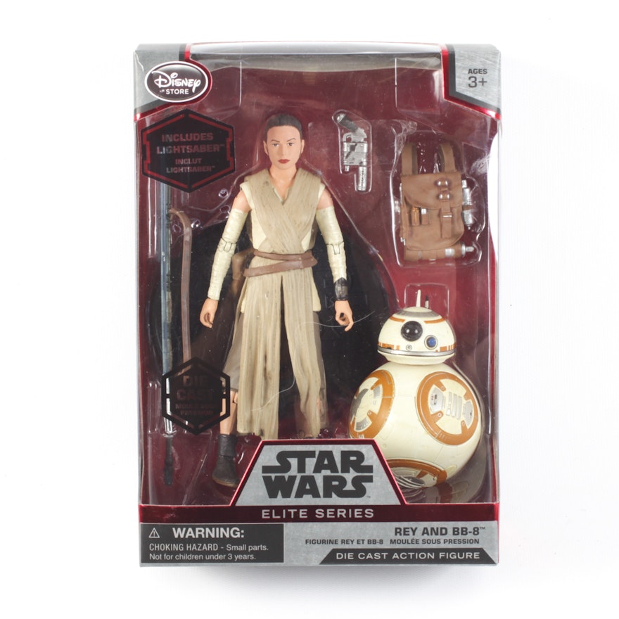 Star Wars "Rey and BB-8" Die Cast Action Figure Elite Series