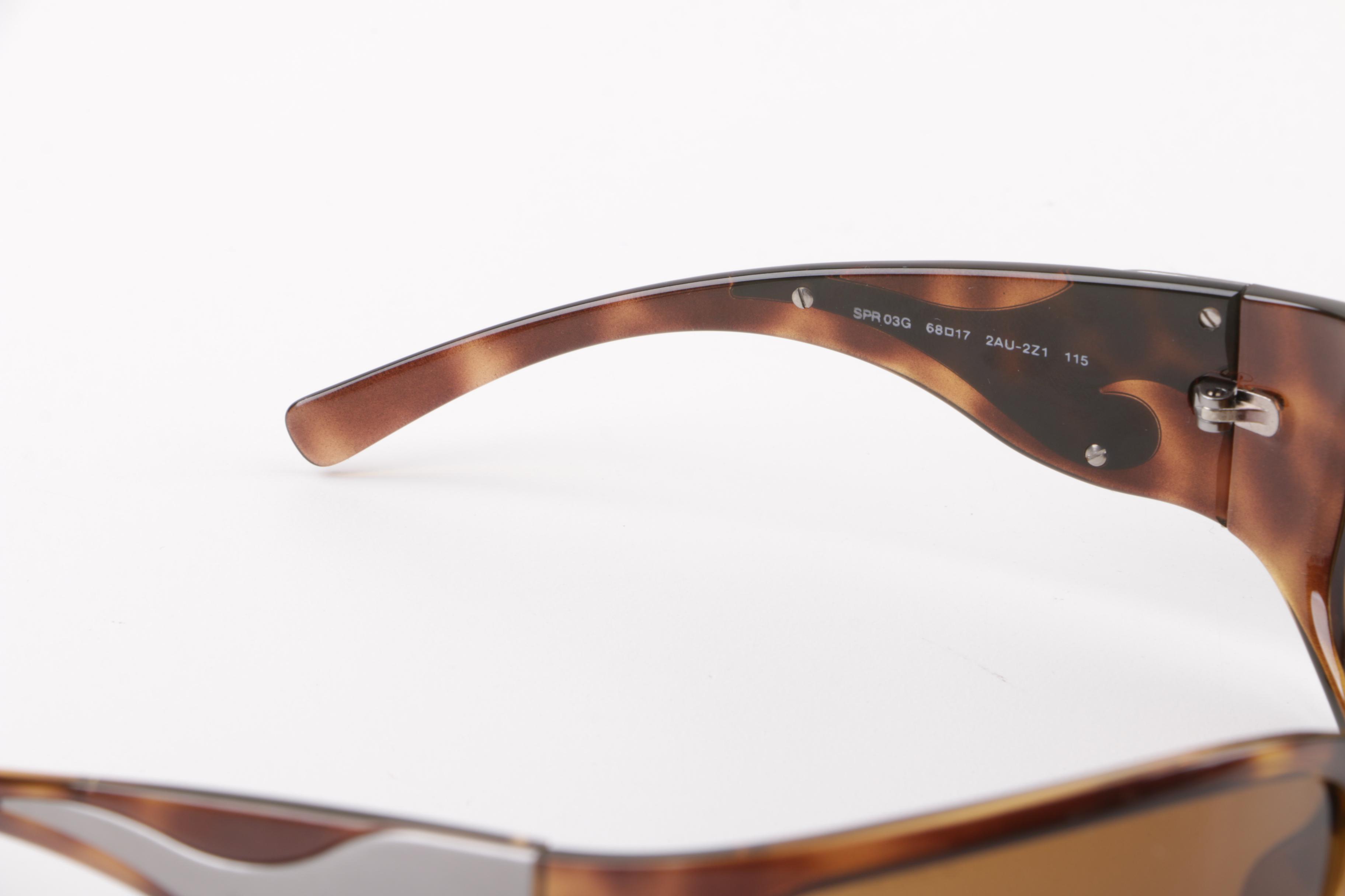 Prada and Prescription Ray-Ban Wrap Sunglasses