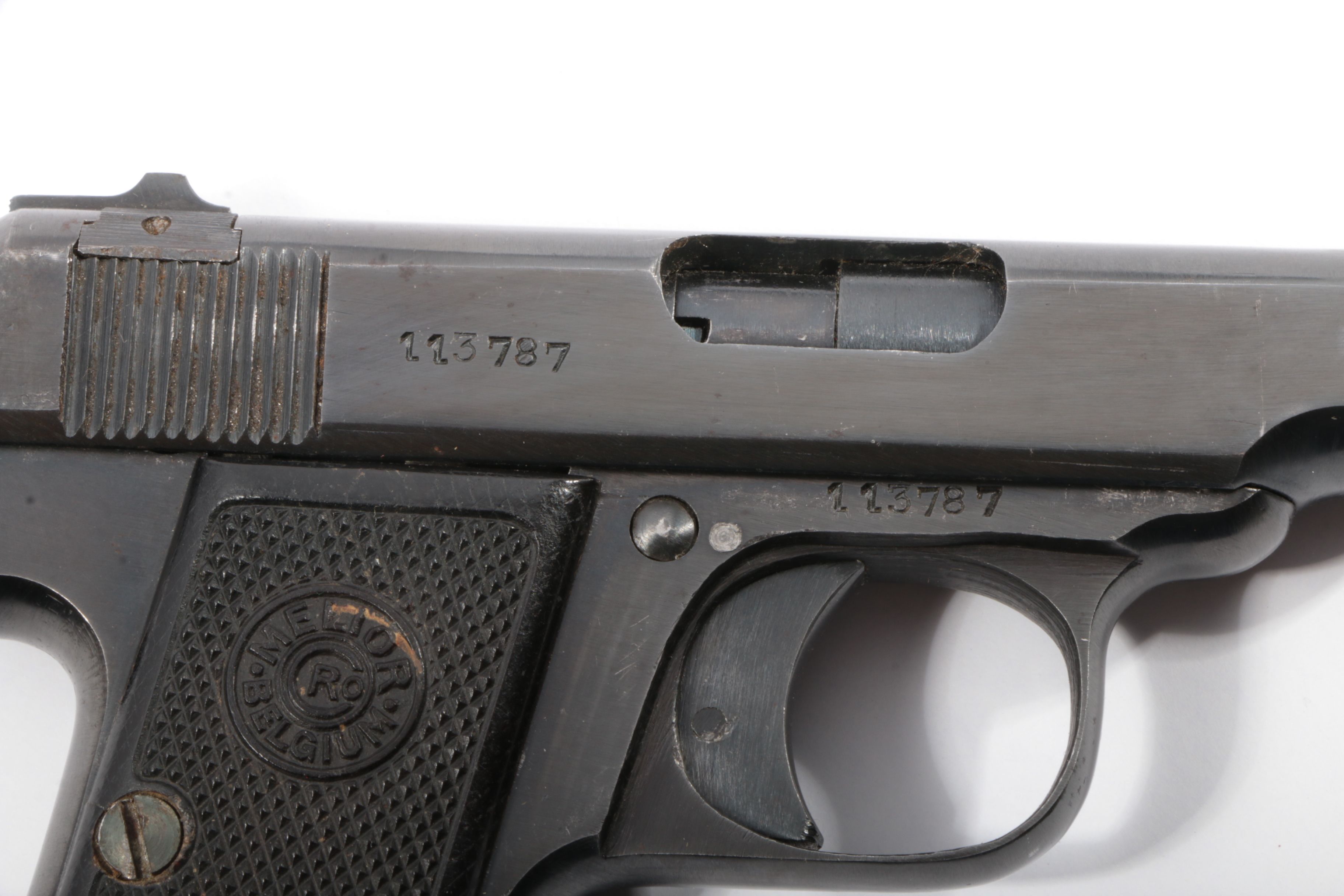 Melior 6.35mm (.25 Caliber) Semi-Automatic Pistol