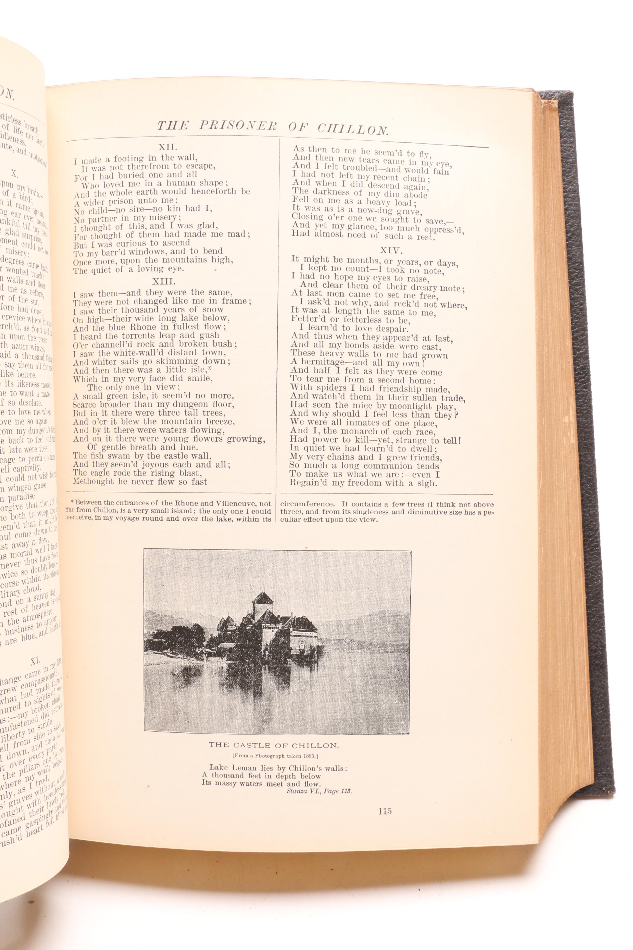 Antique Bible, Confession of Faith and Works by Lord Byron