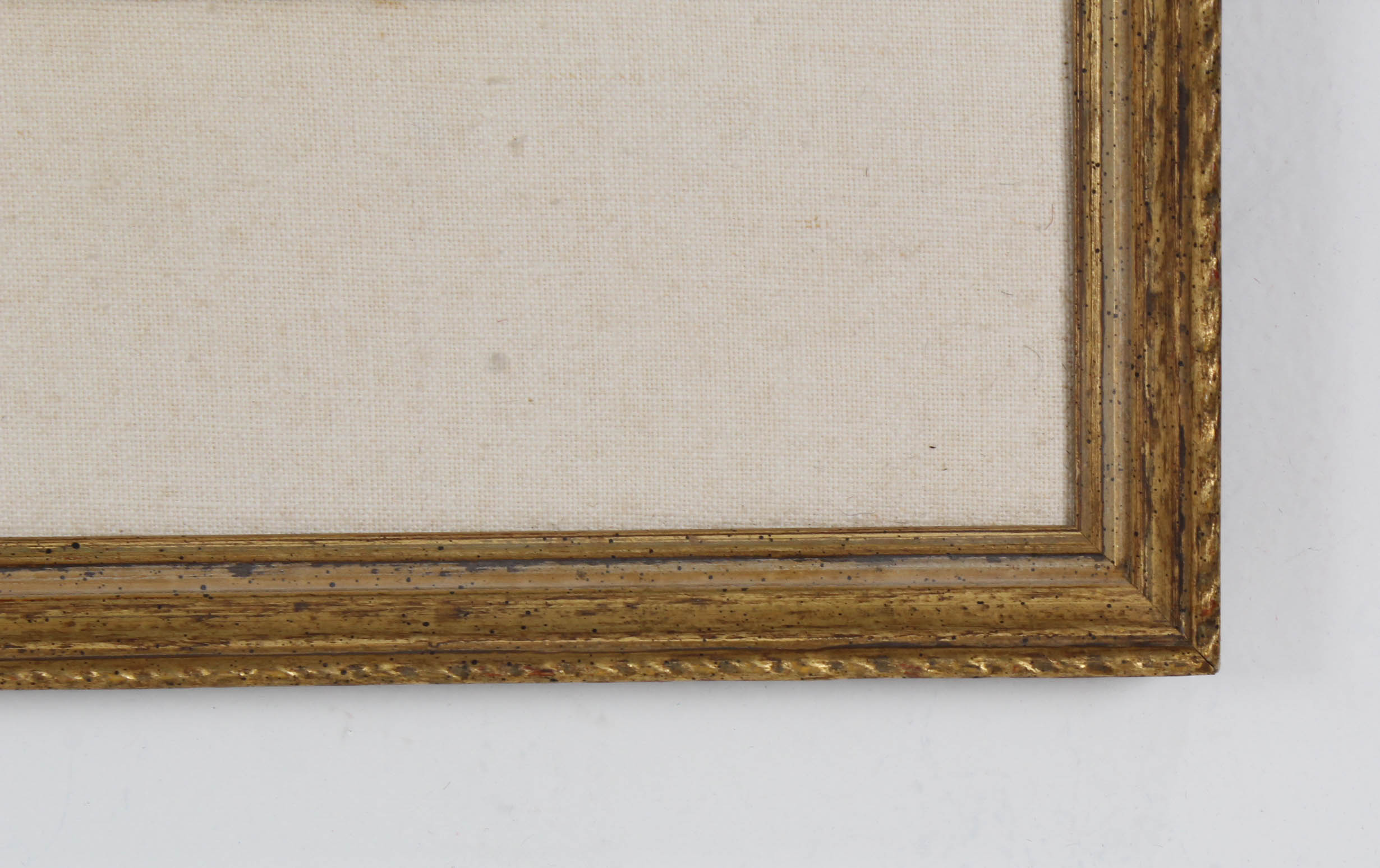 20th Century Oil Painting of European Street Scene