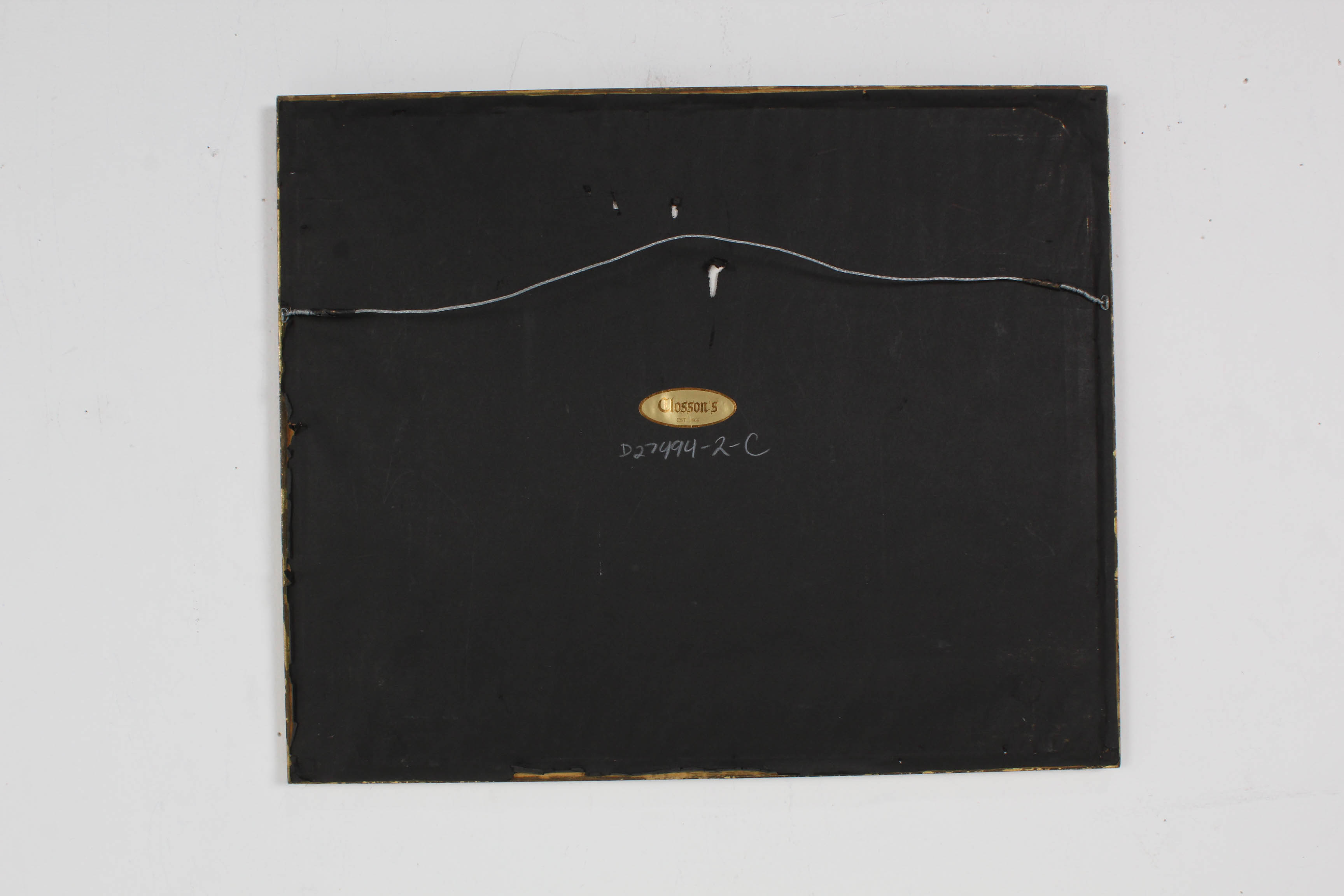 20th Century Oil Painting of European Street Scene