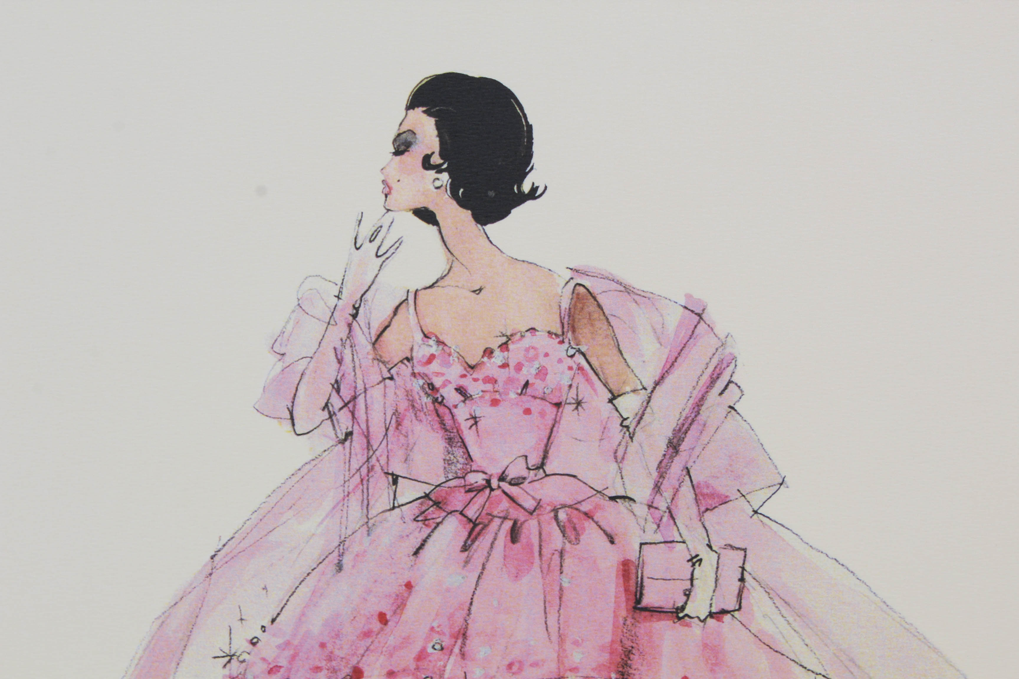Robert Best Limited Edition "Barbie Doll Fashion" Offset Lithographs