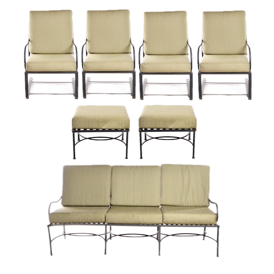 Metal Patio Furniture with Cushions