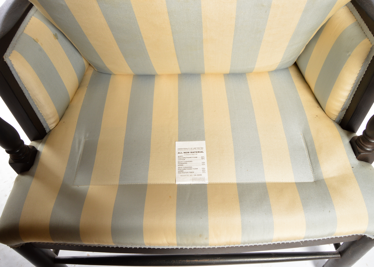 "Normandie" Upholstered Armchair by Minton-Spidell, 21st Century