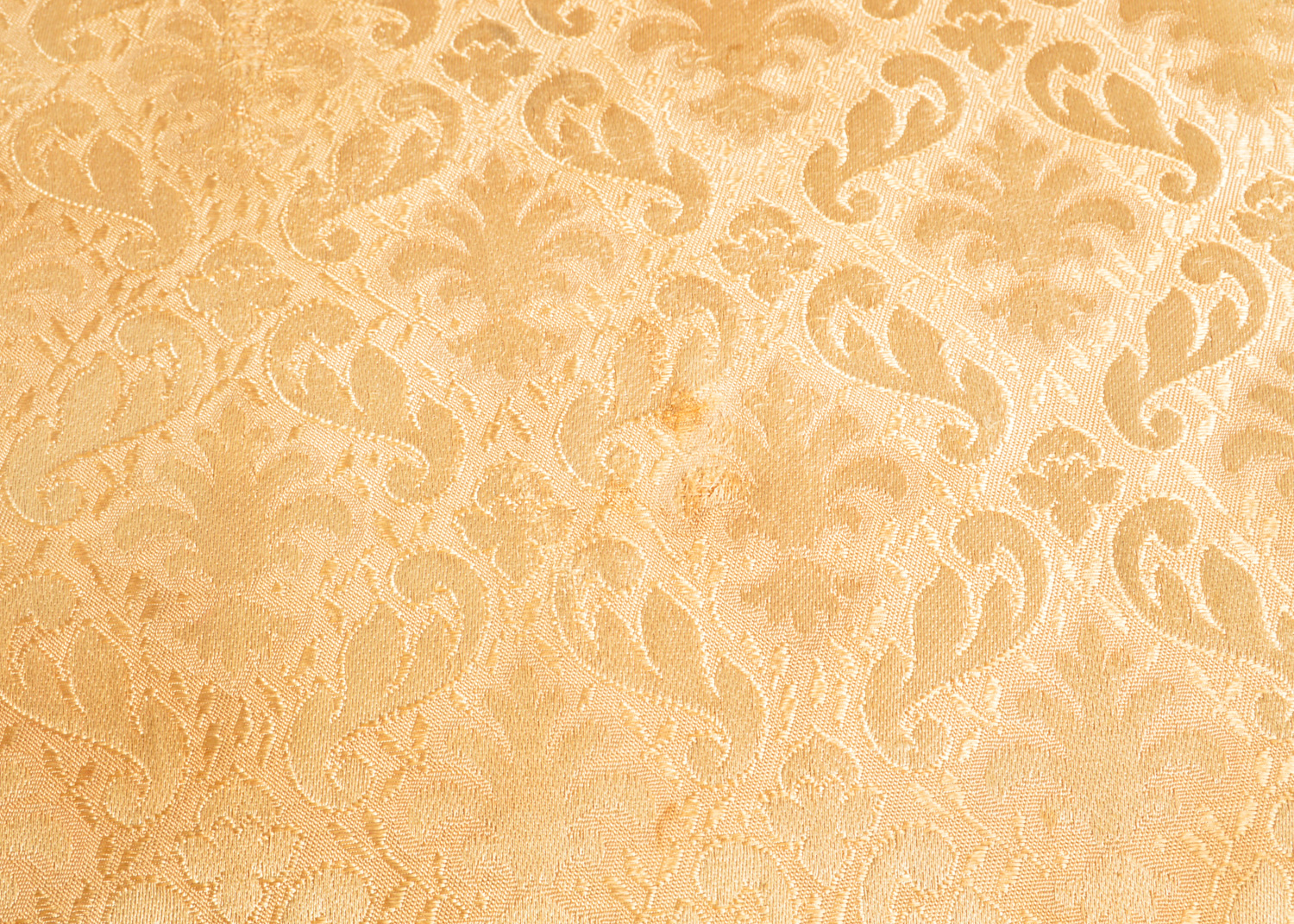 Button Tufted Armless Loveseat, 20th Century