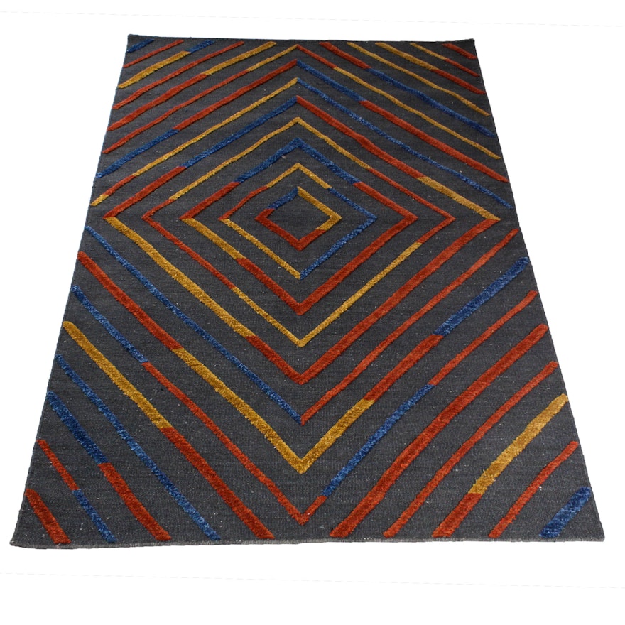 Handwoven Cambridge Kilim Rug