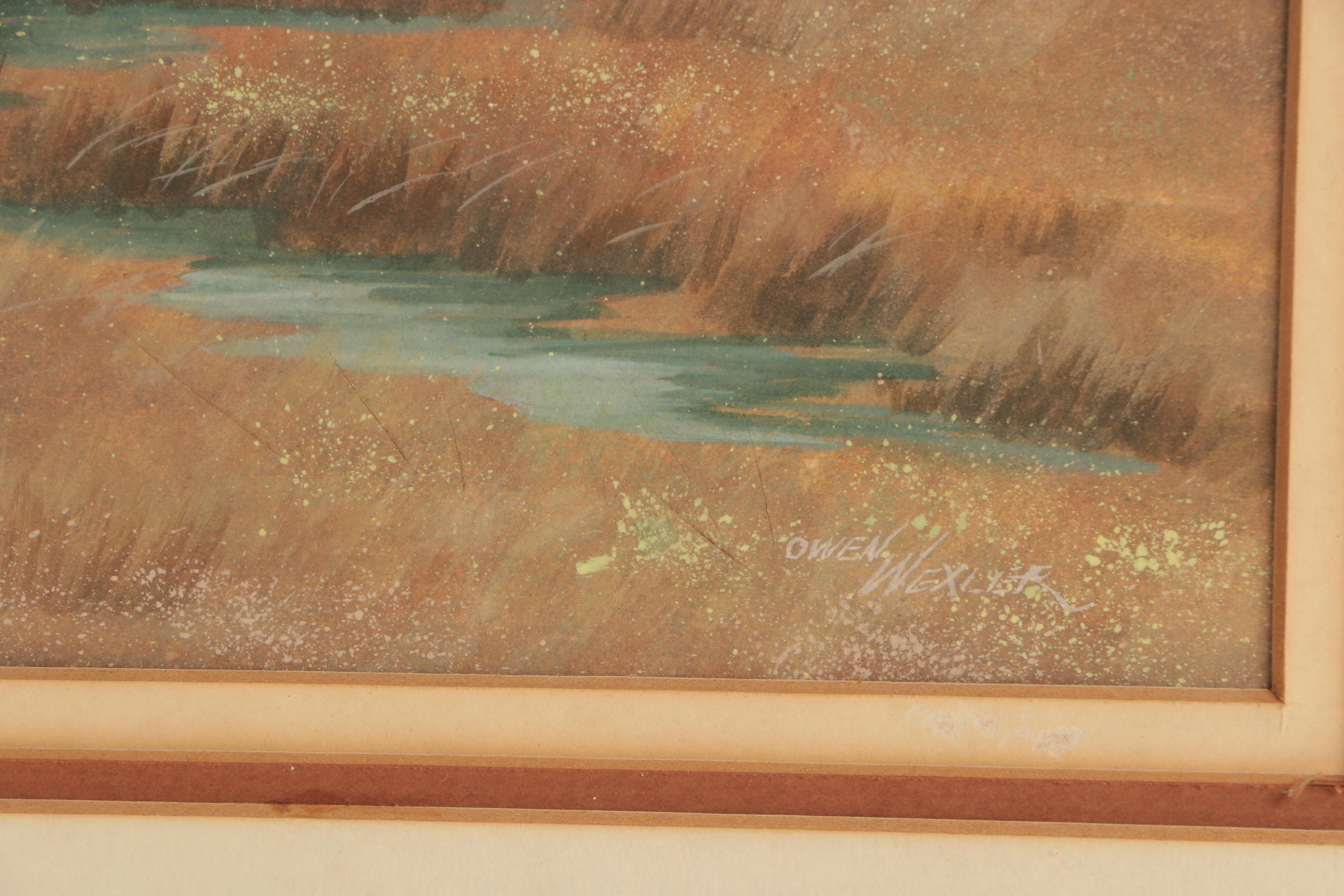 Owen Wexler Watercolor and Gouache Painting