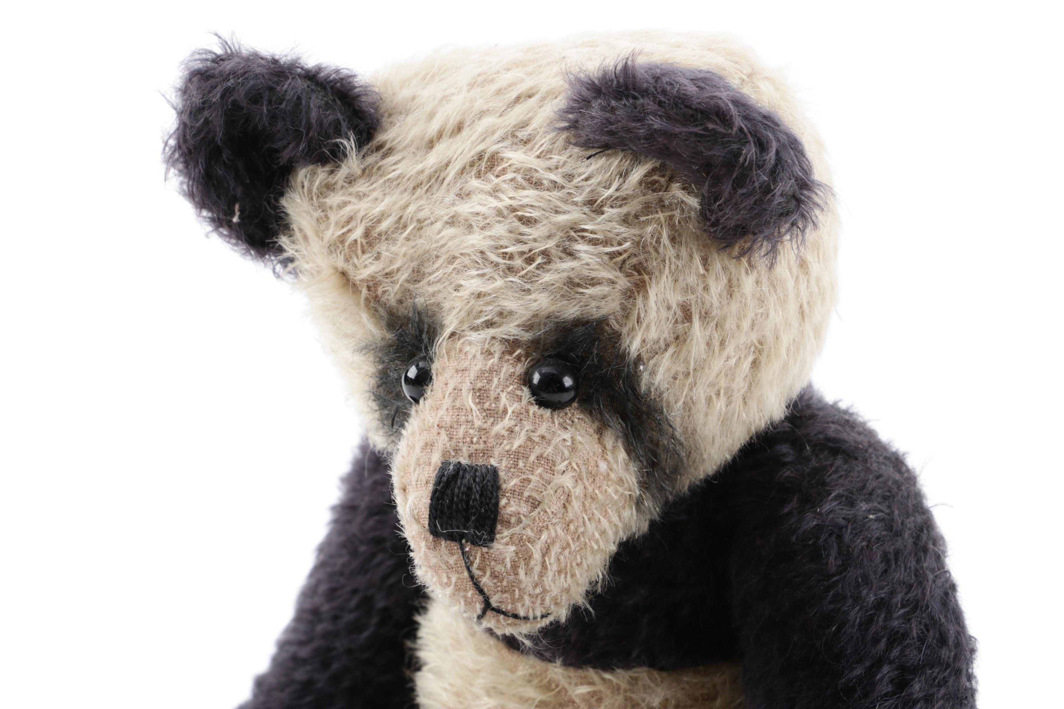 Vintage Olde Friends Bear Co. Mohair Panda Bear