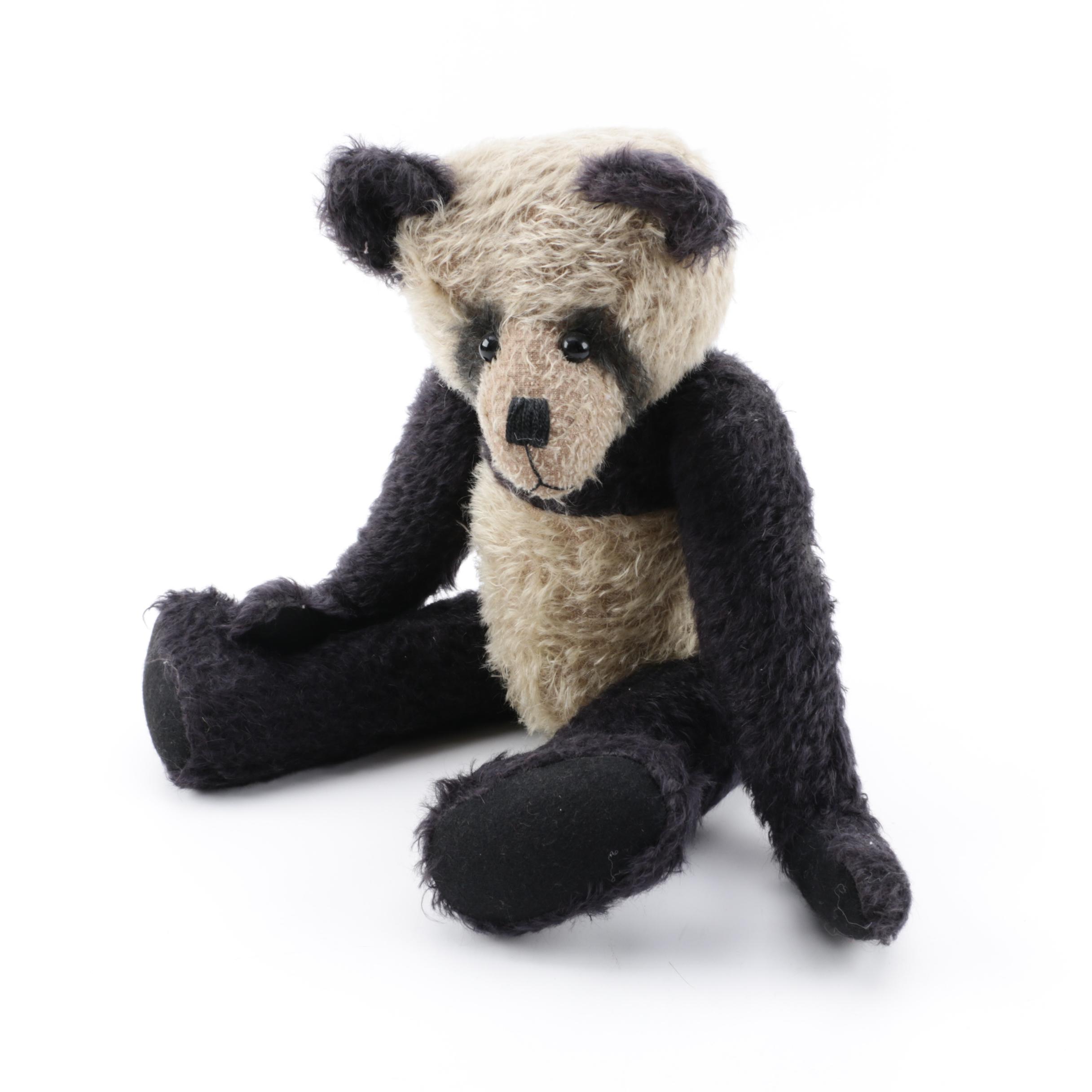 Vintage Olde Friends Bear Co. Mohair Panda Bear