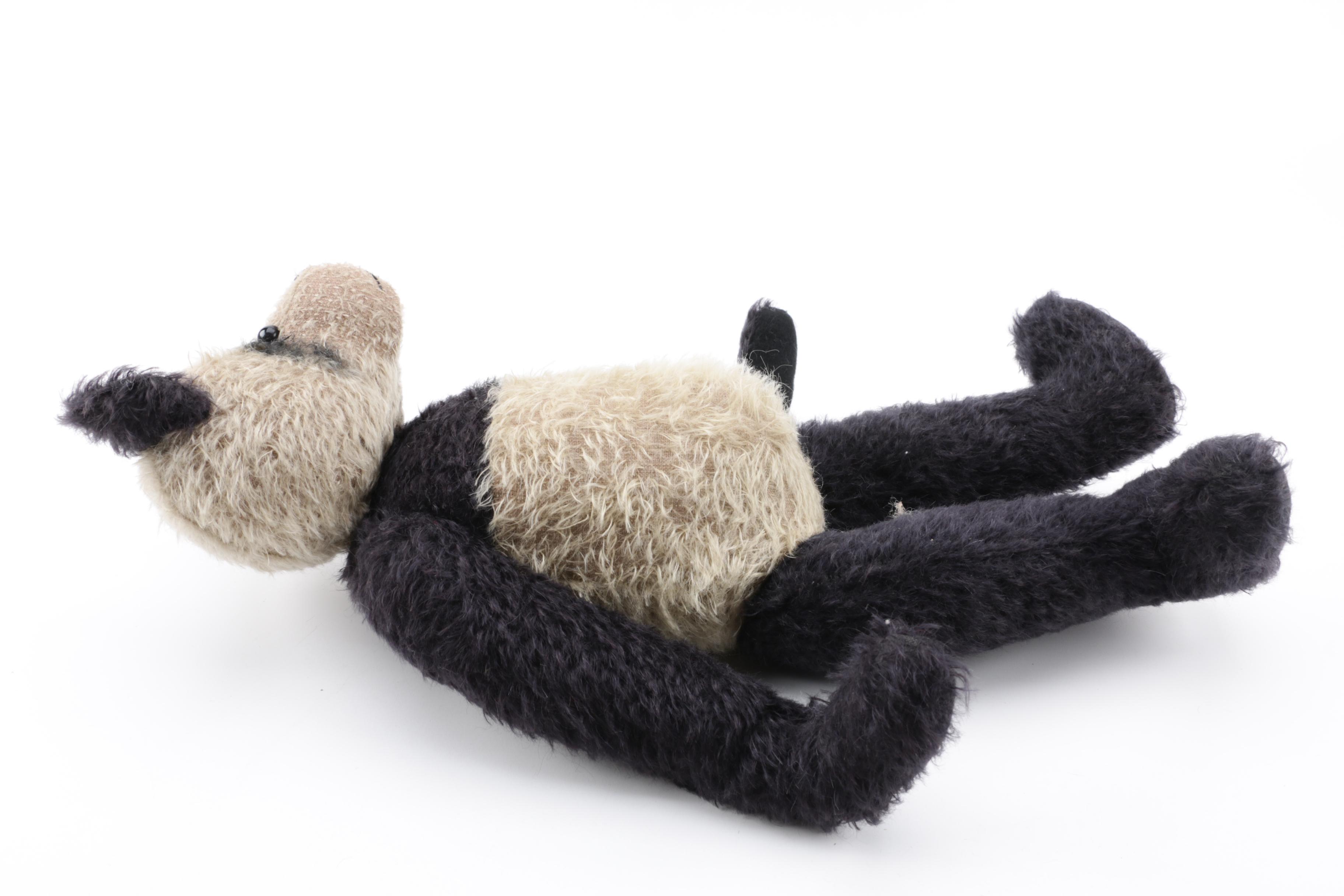 Vintage Olde Friends Bear Co. Mohair Panda Bear