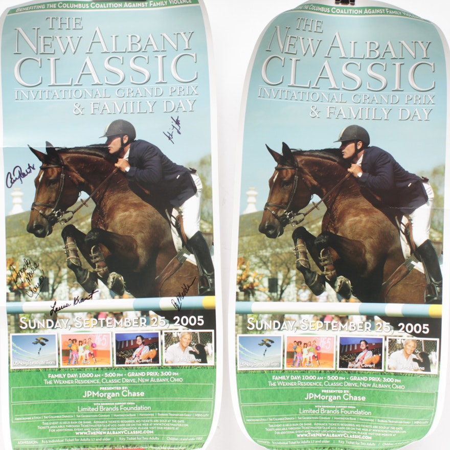 Equestrian Posters Featuring Tony Leonard "Three for the Ages"