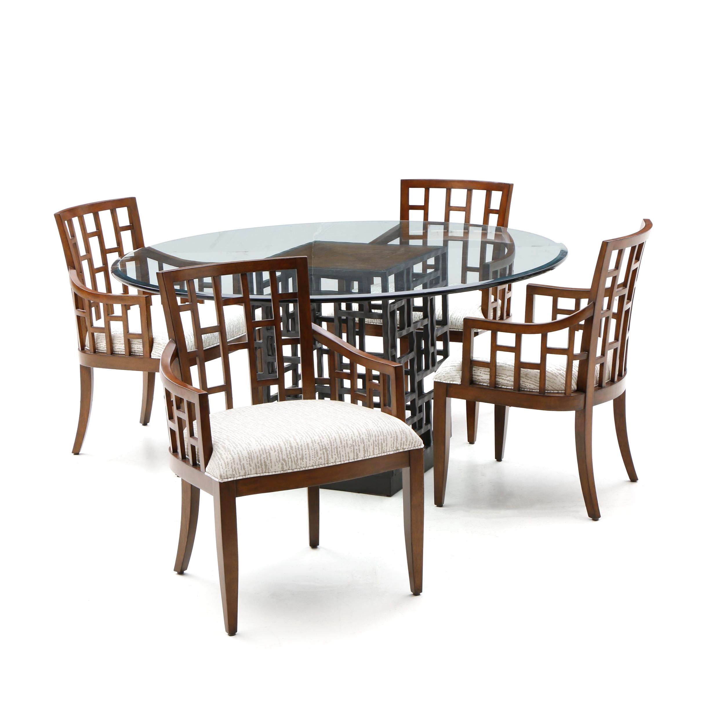 Contemporary Tommy Bahama "Ocean Club" Dining Set by Lexington Furniture