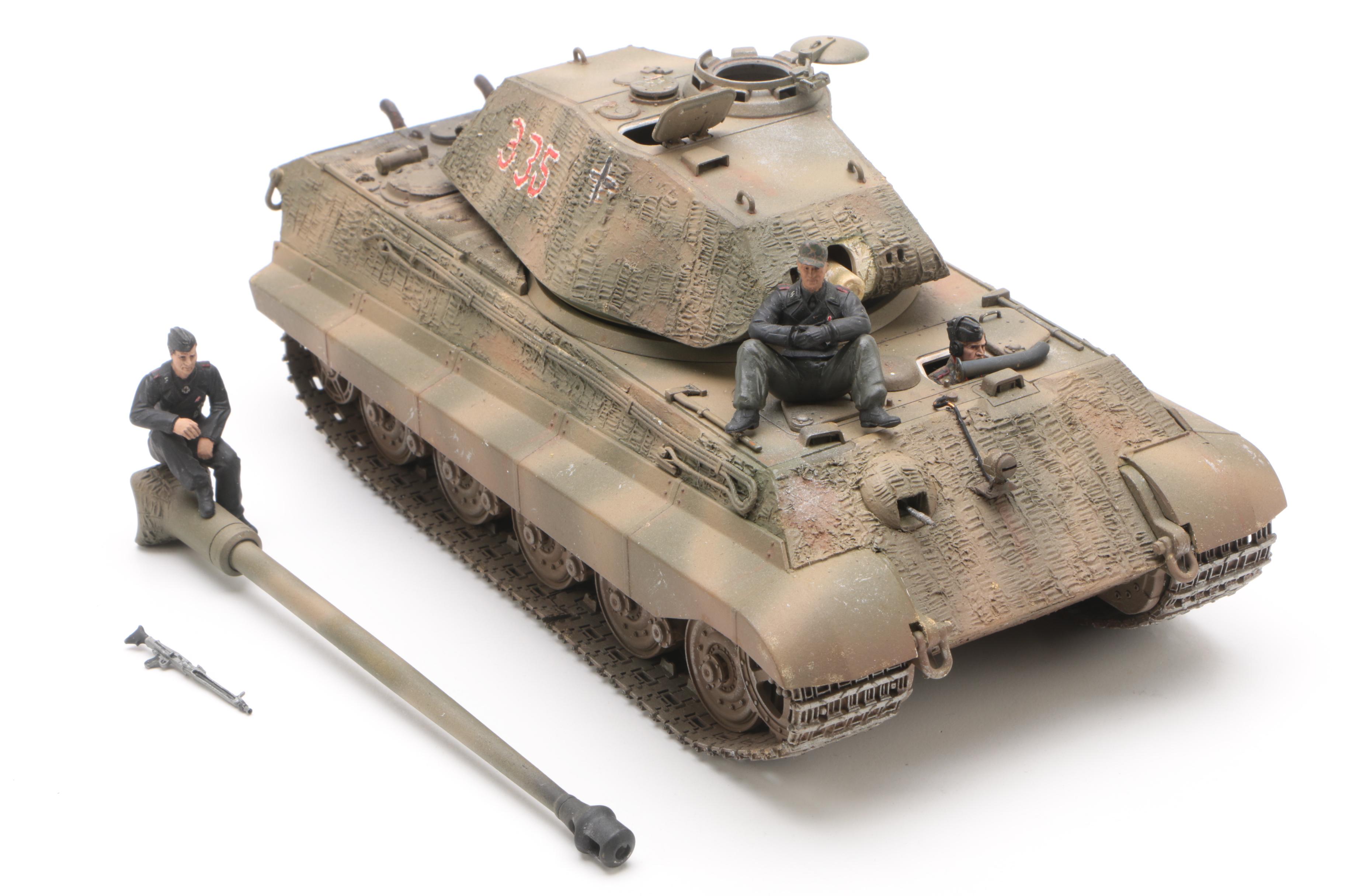 German WWII King Tiger Tank Models