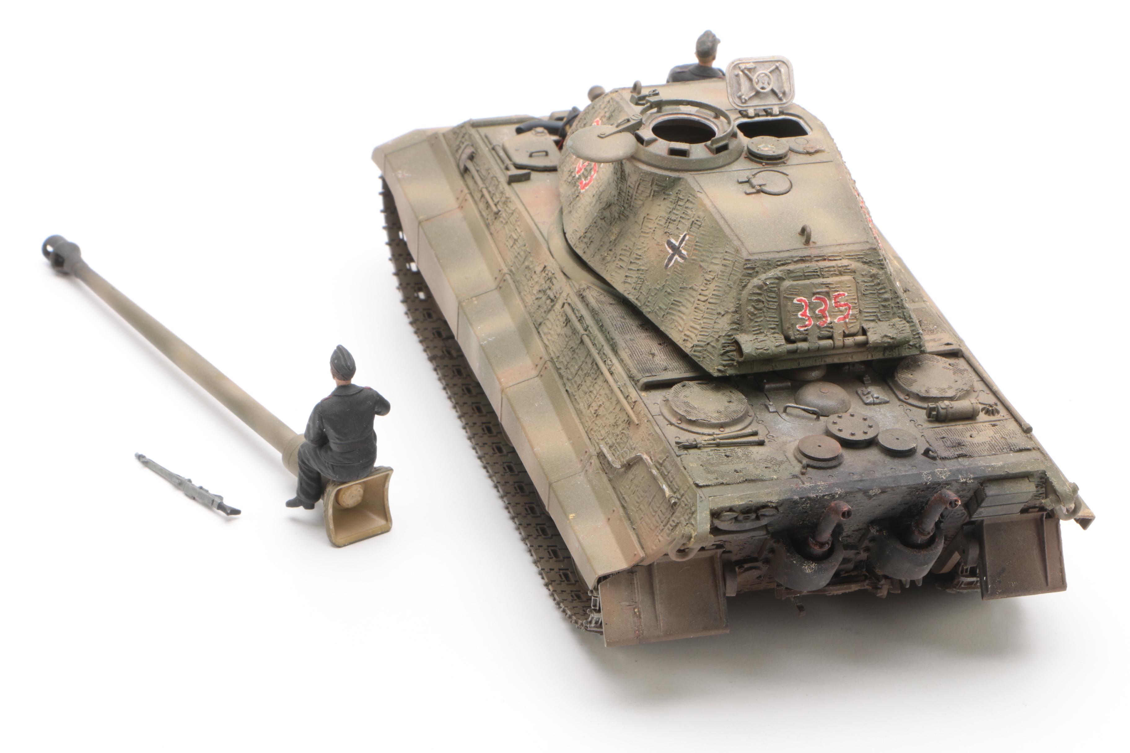 German WWII King Tiger Tank Models