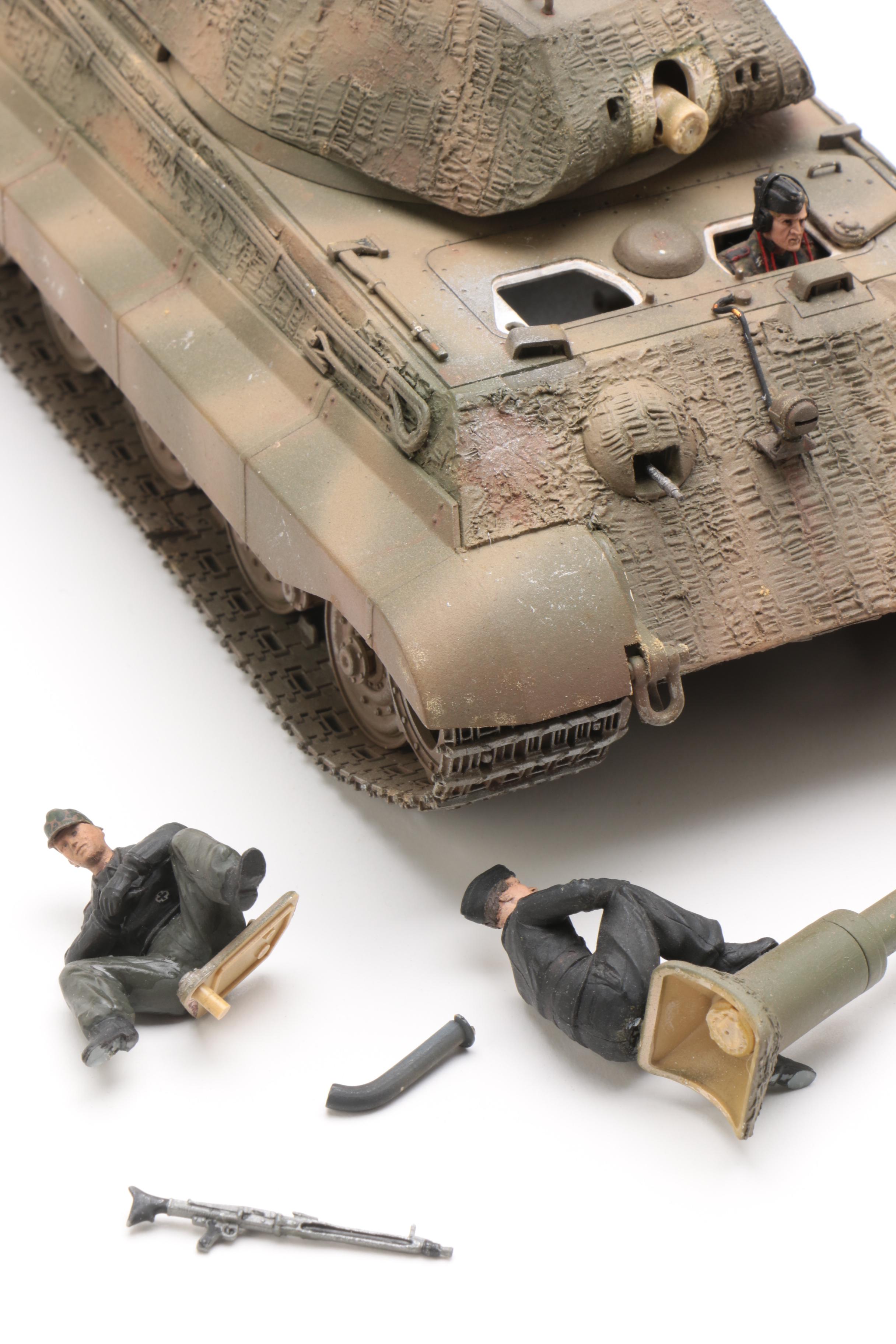 German WWII King Tiger Tank Models