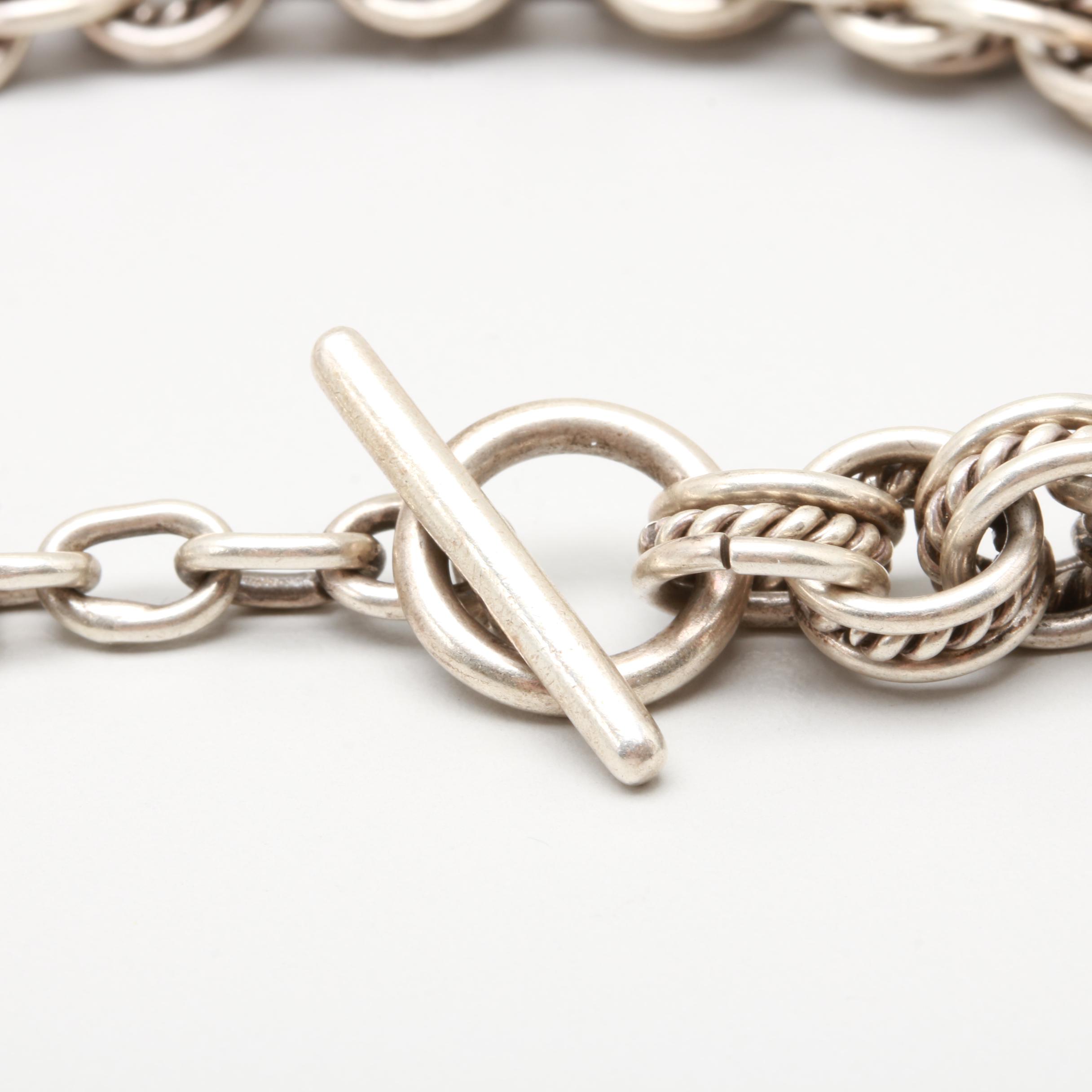 Sterling Silver Link Bracelet