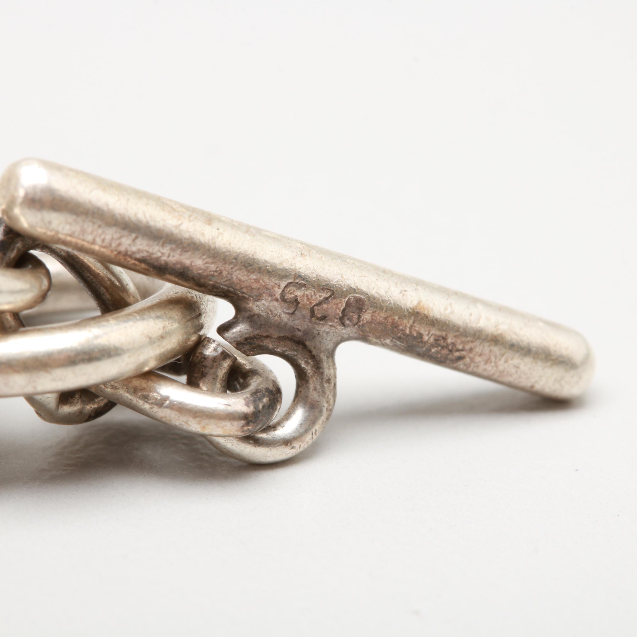 Sterling Silver Link Bracelet