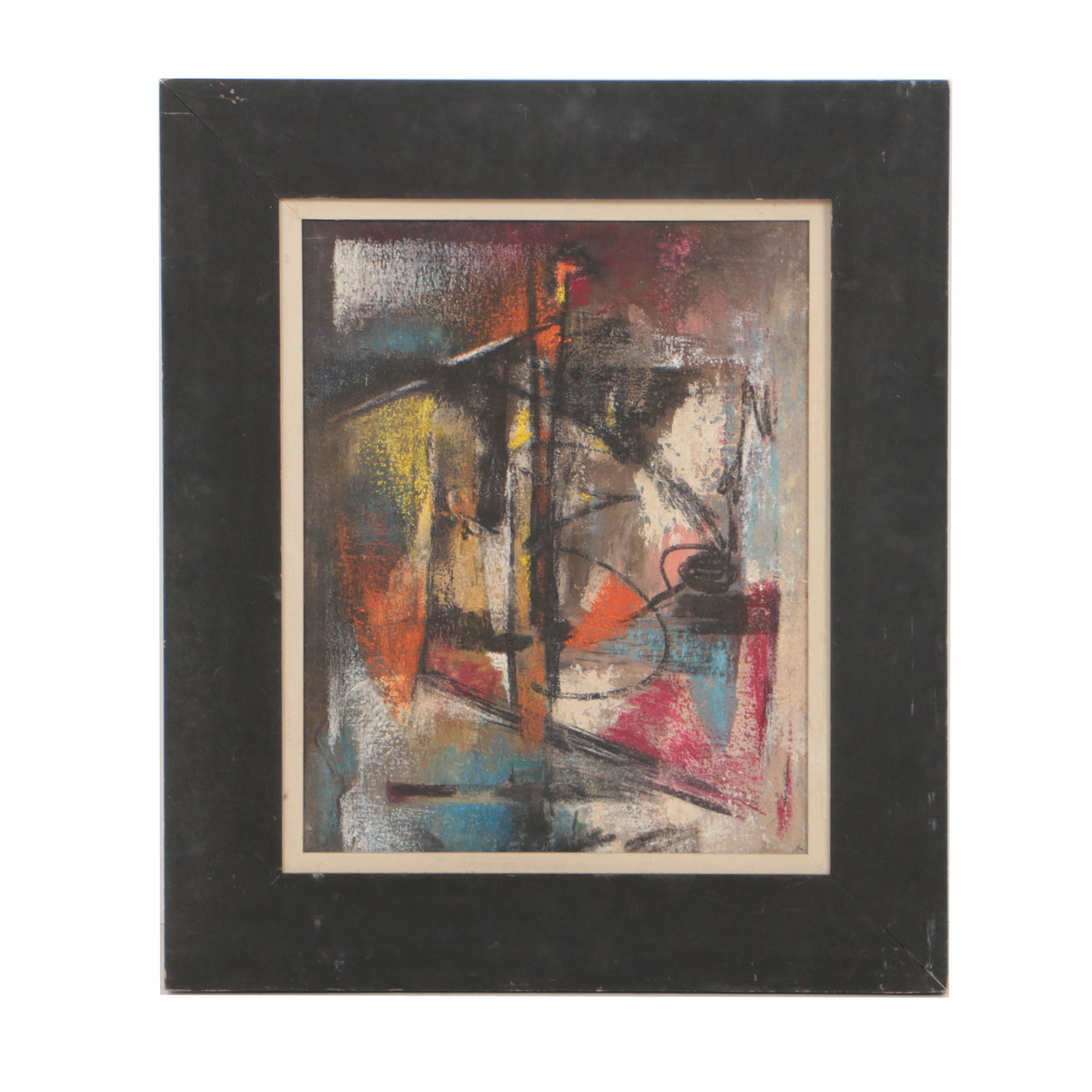 Maud Morgan Circa 1952 Oil on Board "Sketch"