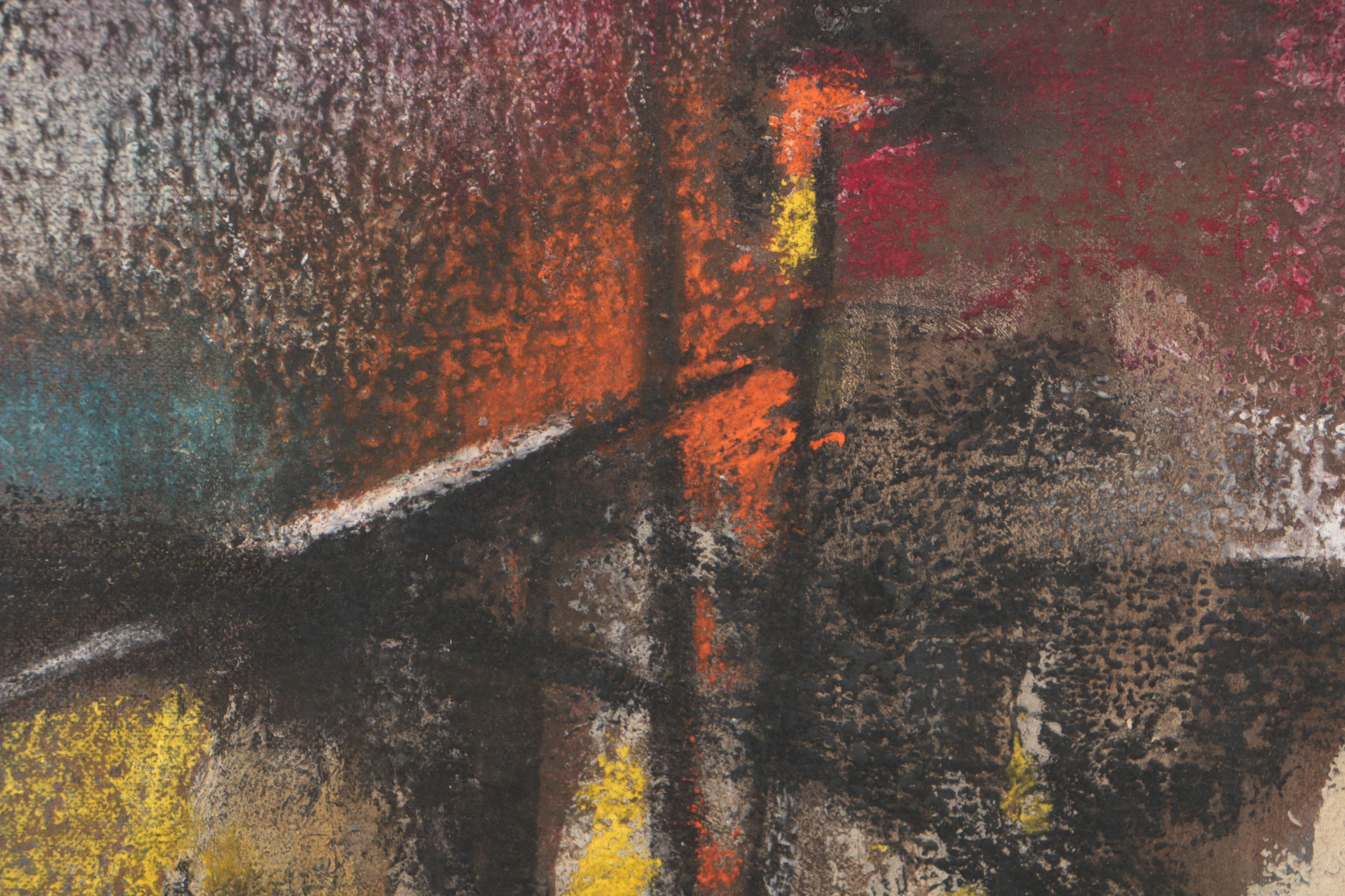 Maud Morgan Circa 1952 Oil on Board "Sketch"