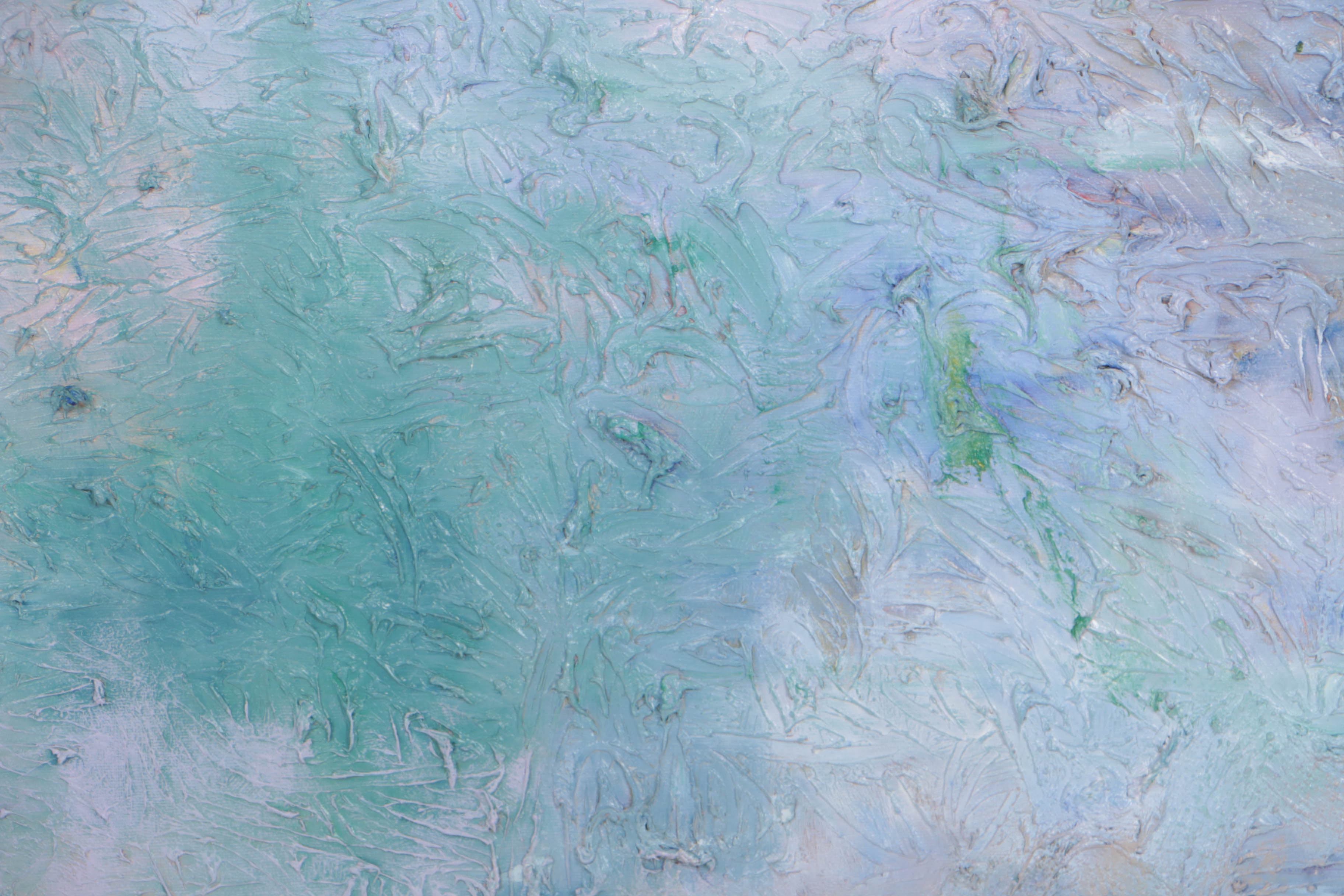 Louis Papp 1988 Oil Painting on Canvas "Autumn"