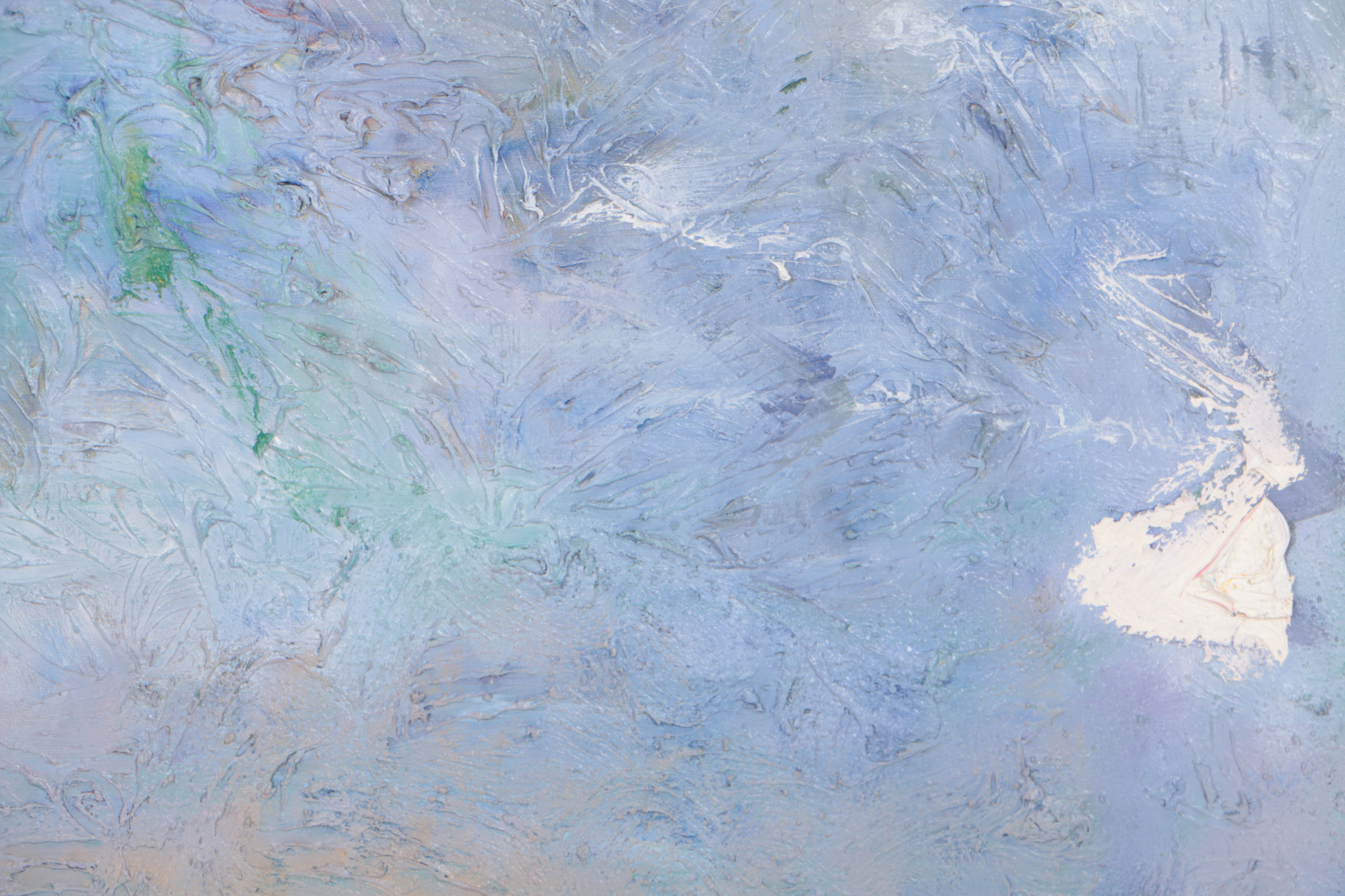 Louis Papp 1988 Oil Painting on Canvas "Autumn"