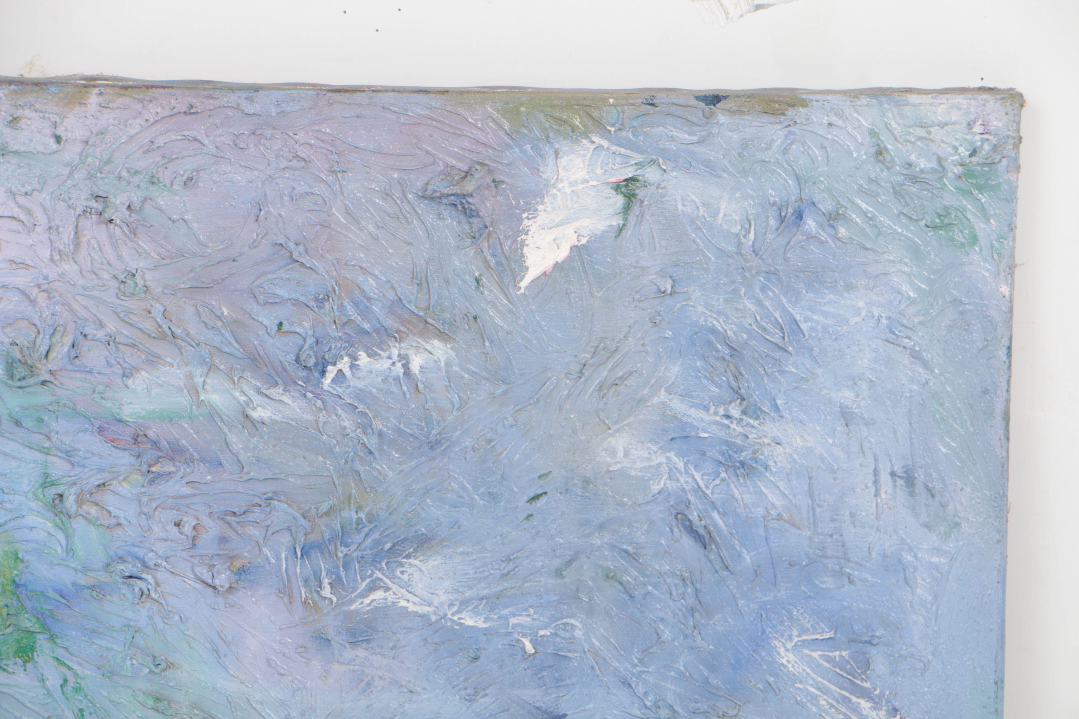 Louis Papp 1988 Oil Painting on Canvas "Autumn"