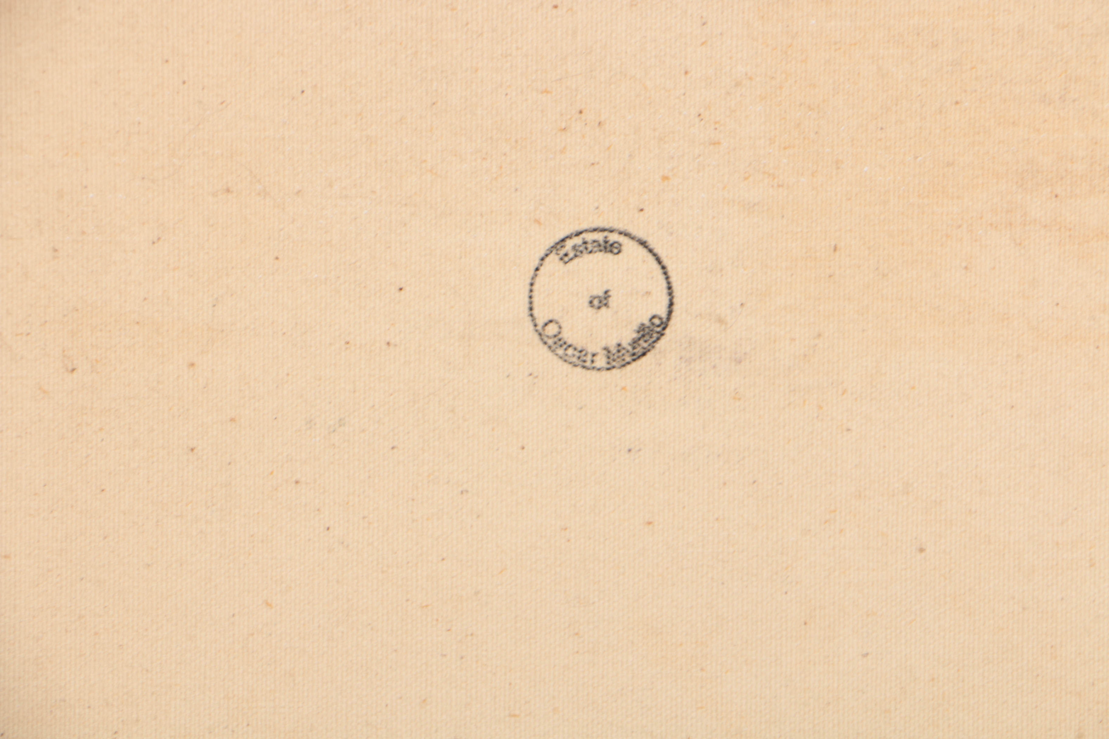 Oscar Murillo Abstract Oil Painting