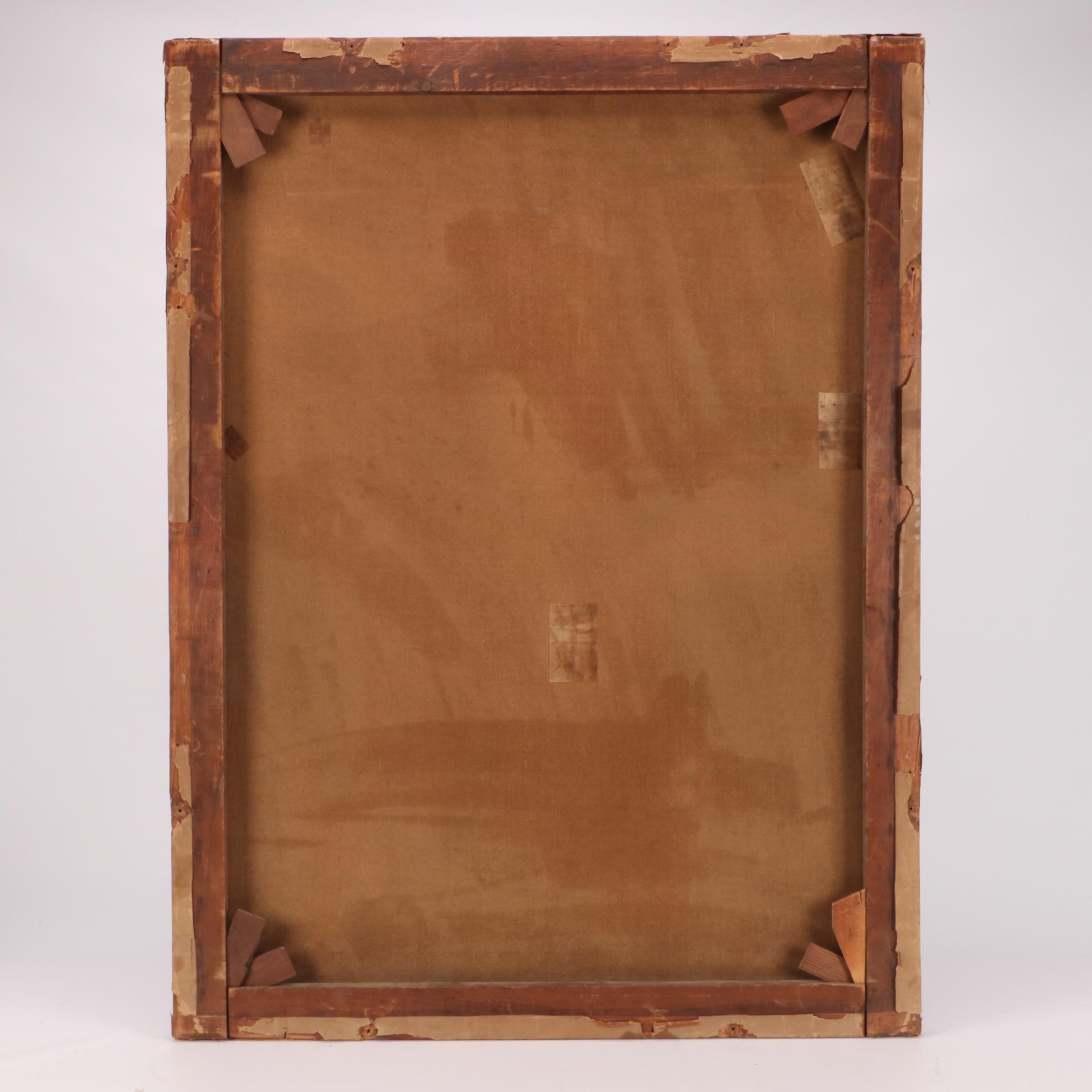 Carl Kahler 1897 Oil Portrait Painting