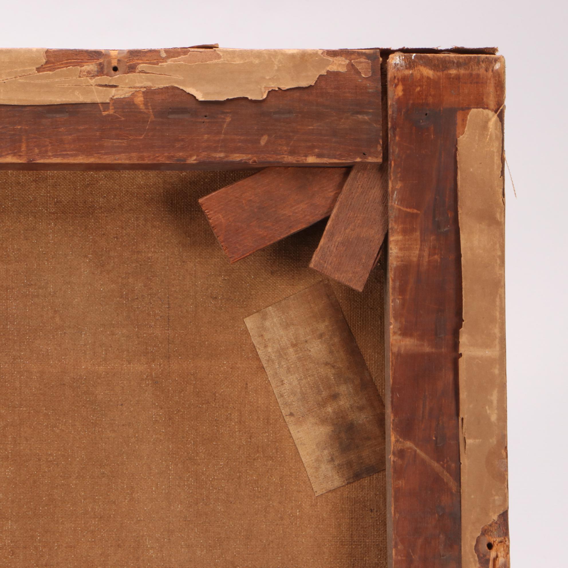 Carl Kahler 1897 Oil Portrait Painting